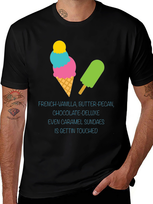 Ice Cream Graphic T-Shirt - Treat Yourself!
