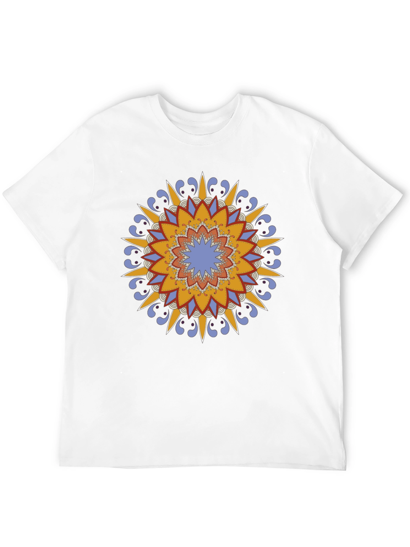 Mandala Graphic Black T-Shirt