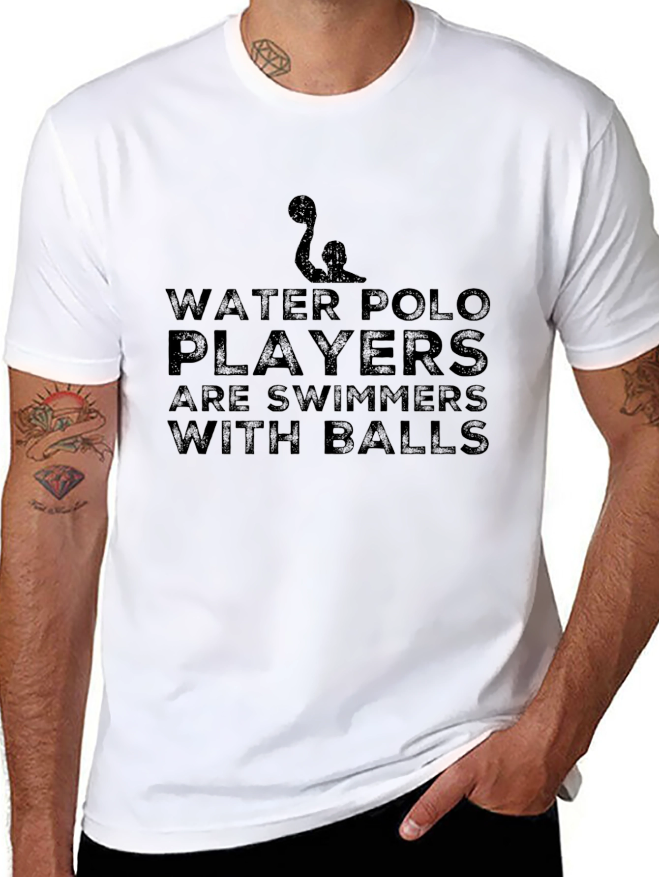 Water Polo Players Swimmers T-Shirt