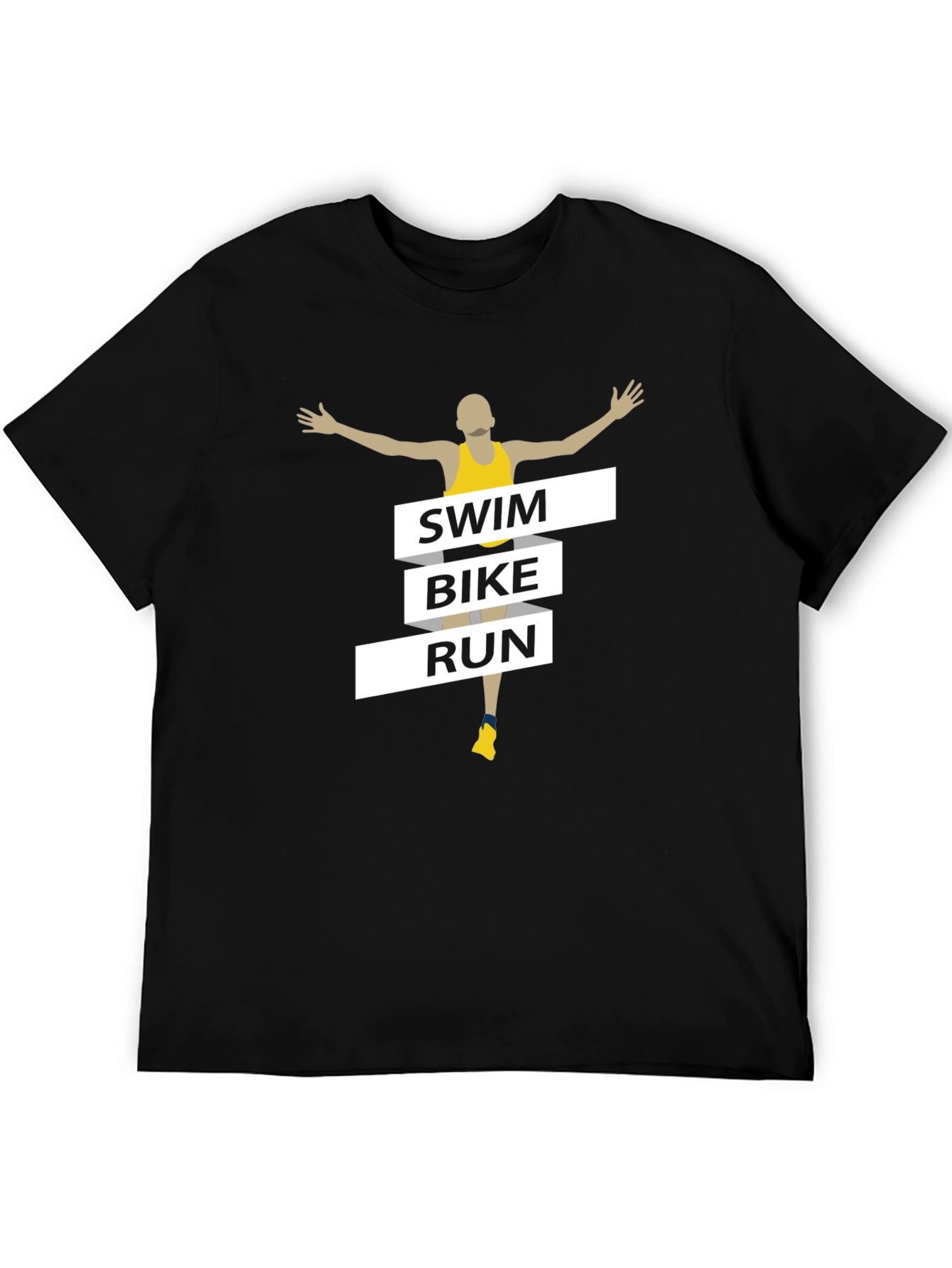Swim Bike Run Triathlon T-Shirt