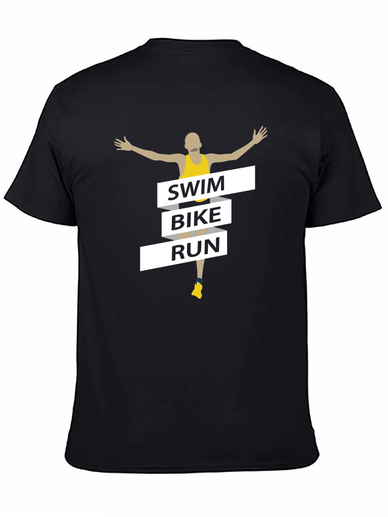 Swim Bike Run Triathlon T-Shirt