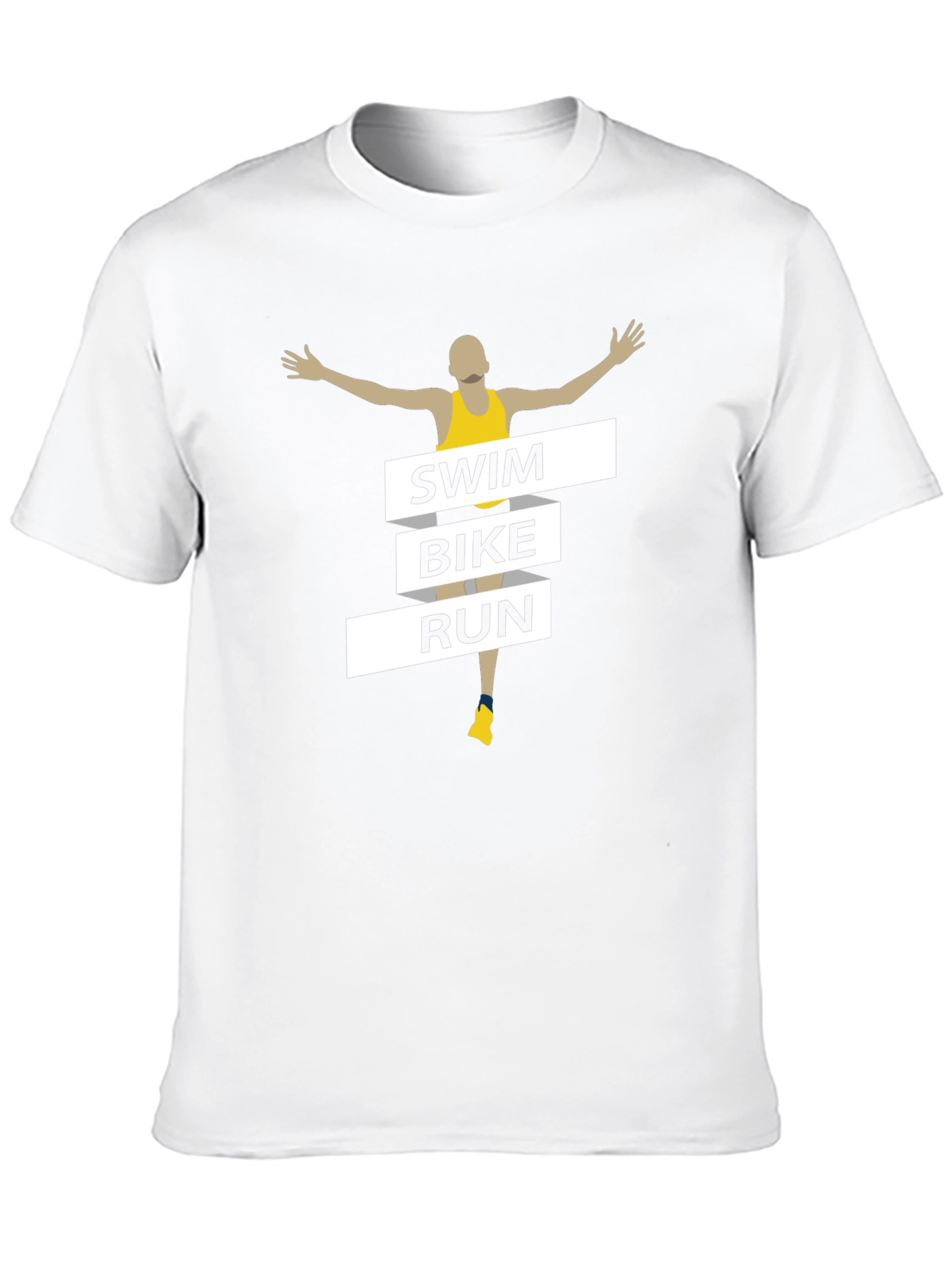 Swim Bike Run Triathlon T-Shirt