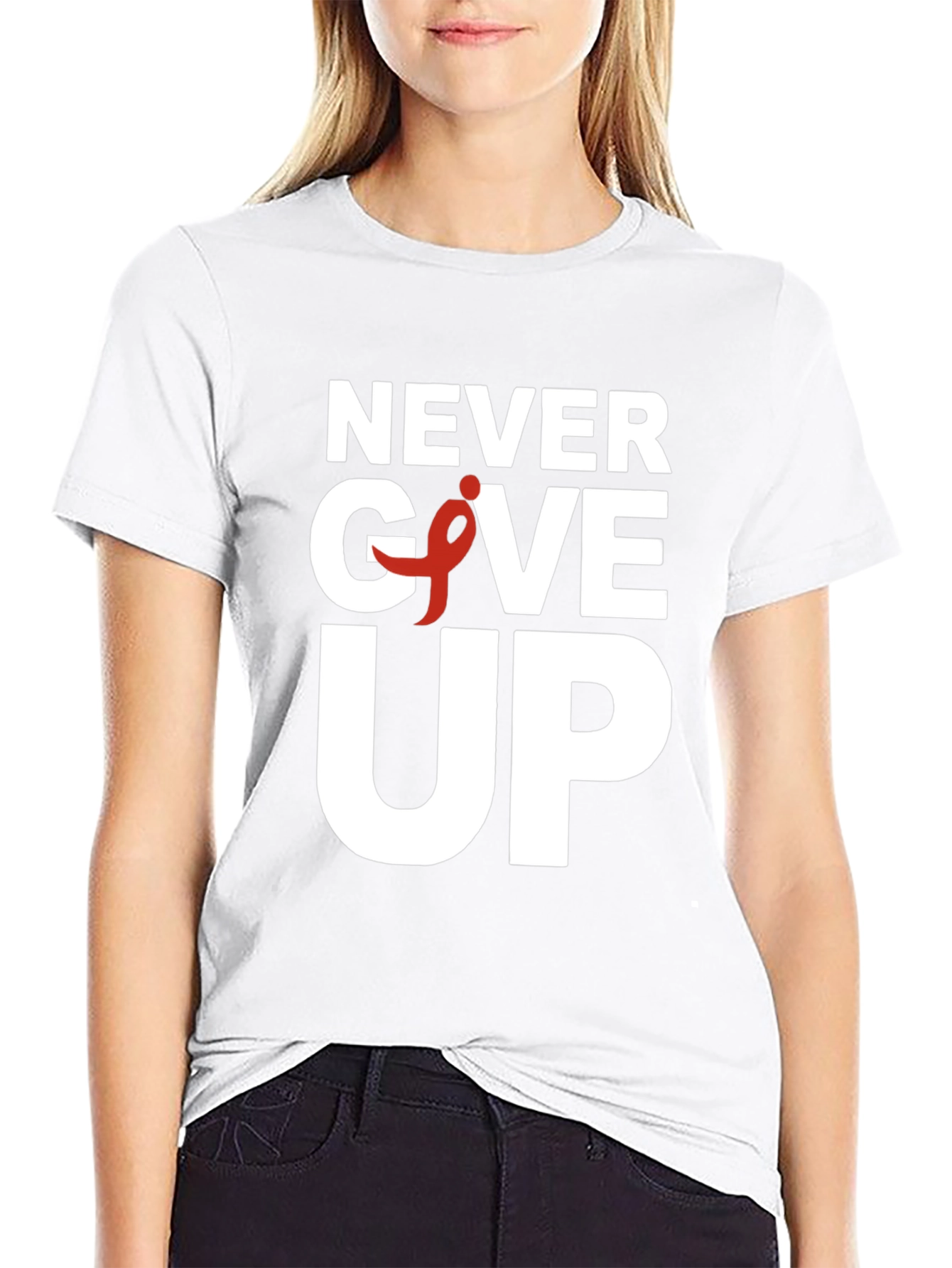 Never Give Up T-Shirt
