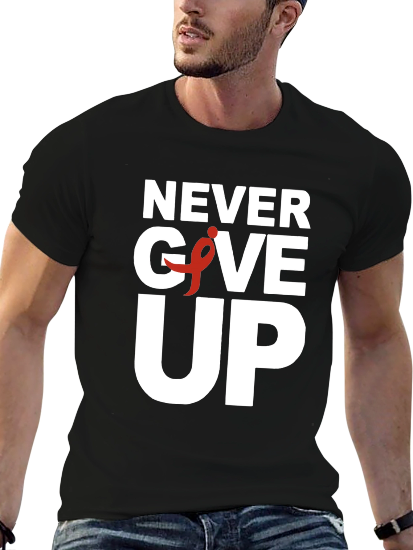 Never Give Up T-Shirt