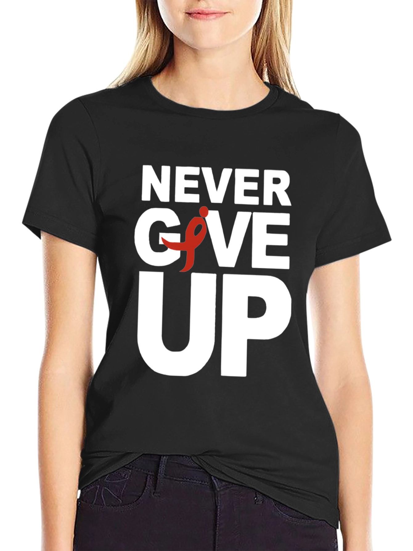 Never Give Up T-Shirt