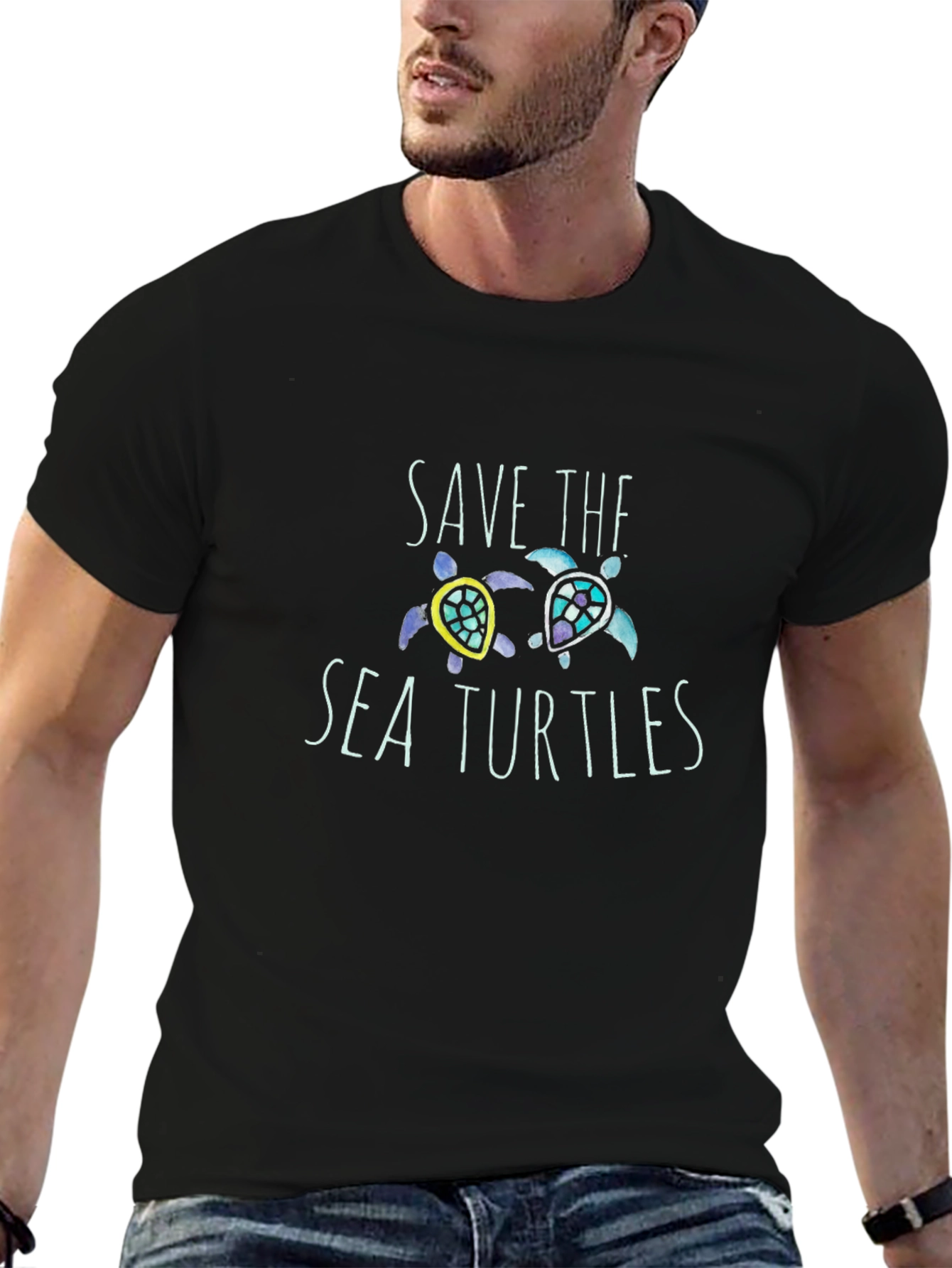 Save the Sea Turtles Graphic Tee