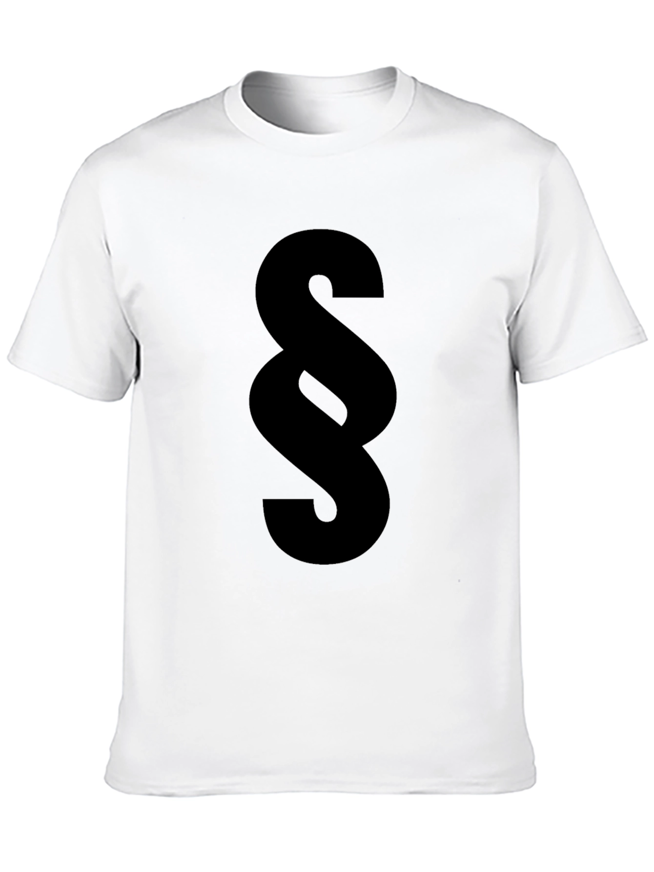Paragraph Symbol Black T-Shirt