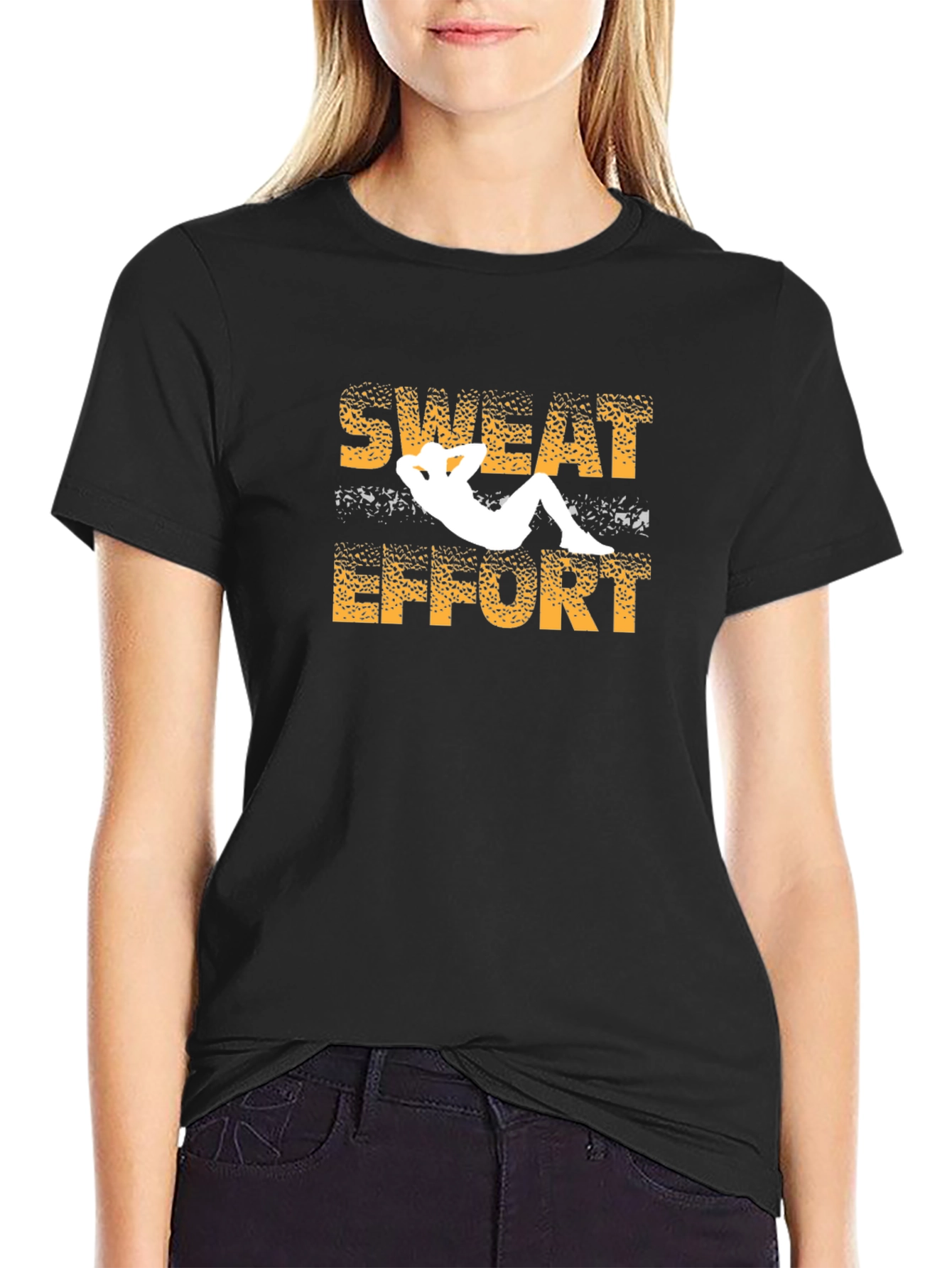 Sweat Effort Graphic T-Shirt - Fitness Motivation