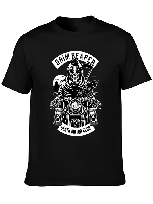 Grim Reaper Death Motor Club T-Shirt