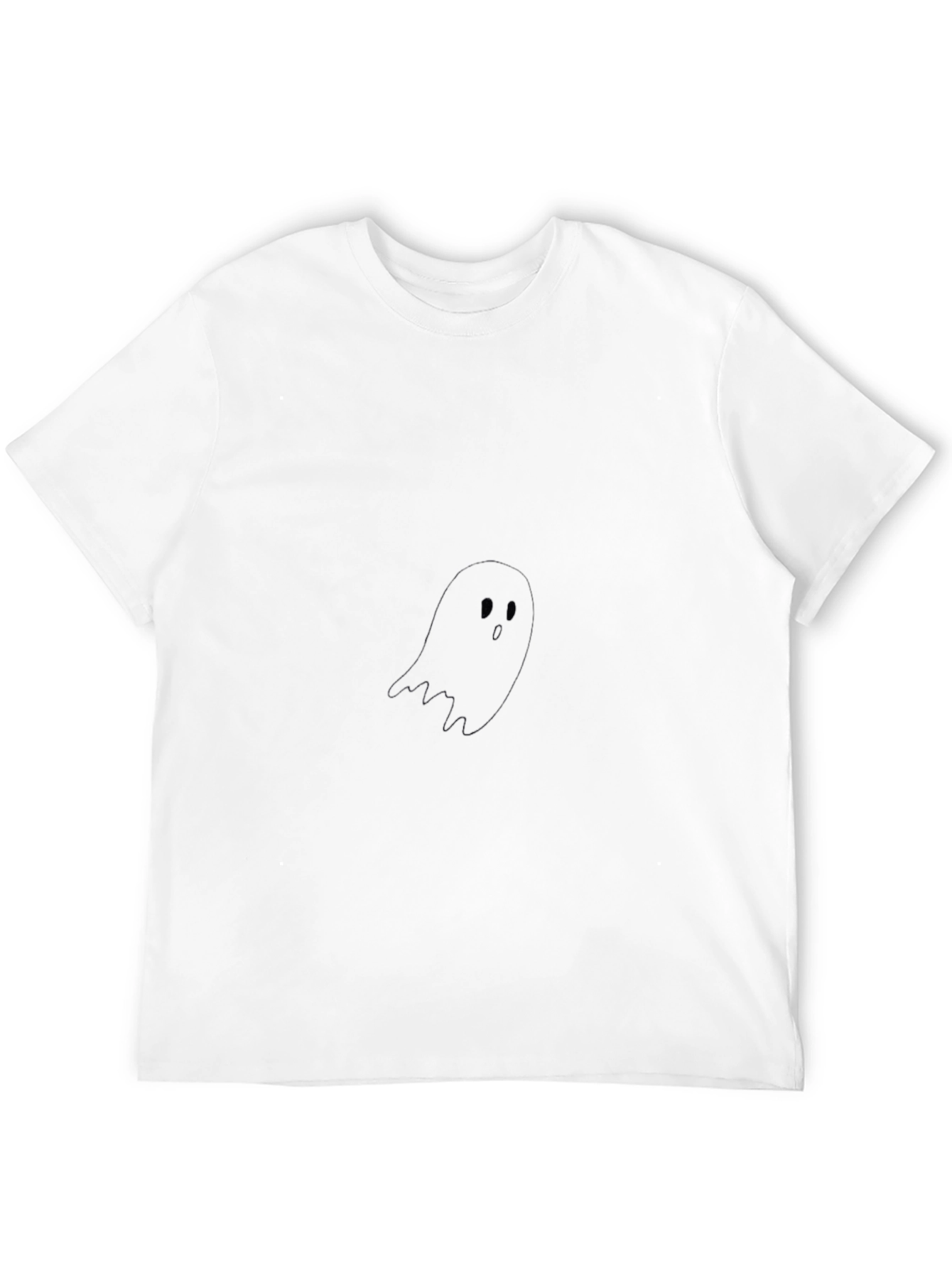 Ghost Graphic Black T-Shirt