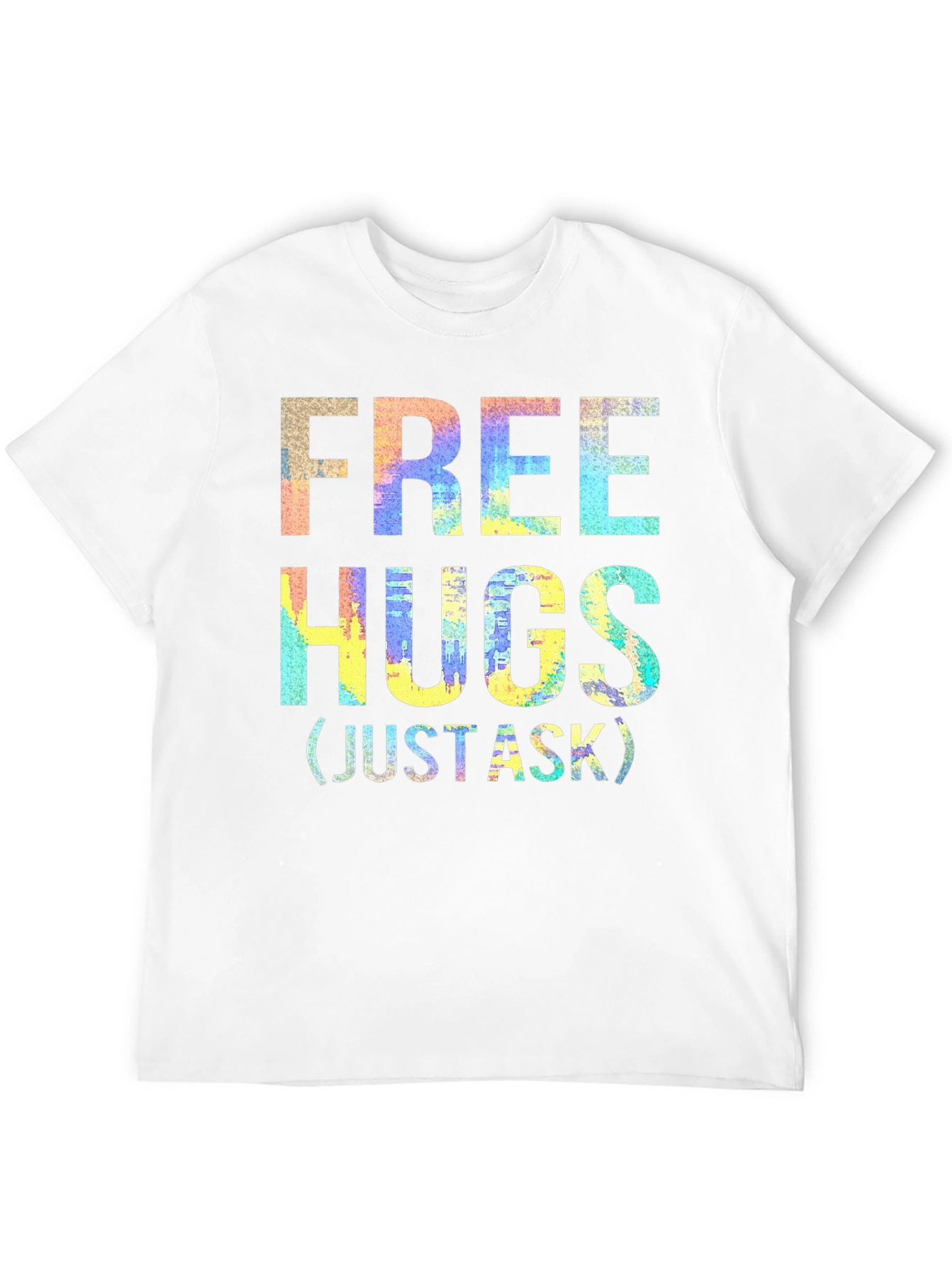 Free Hugs Graphic T-Shirt - Just Ask!