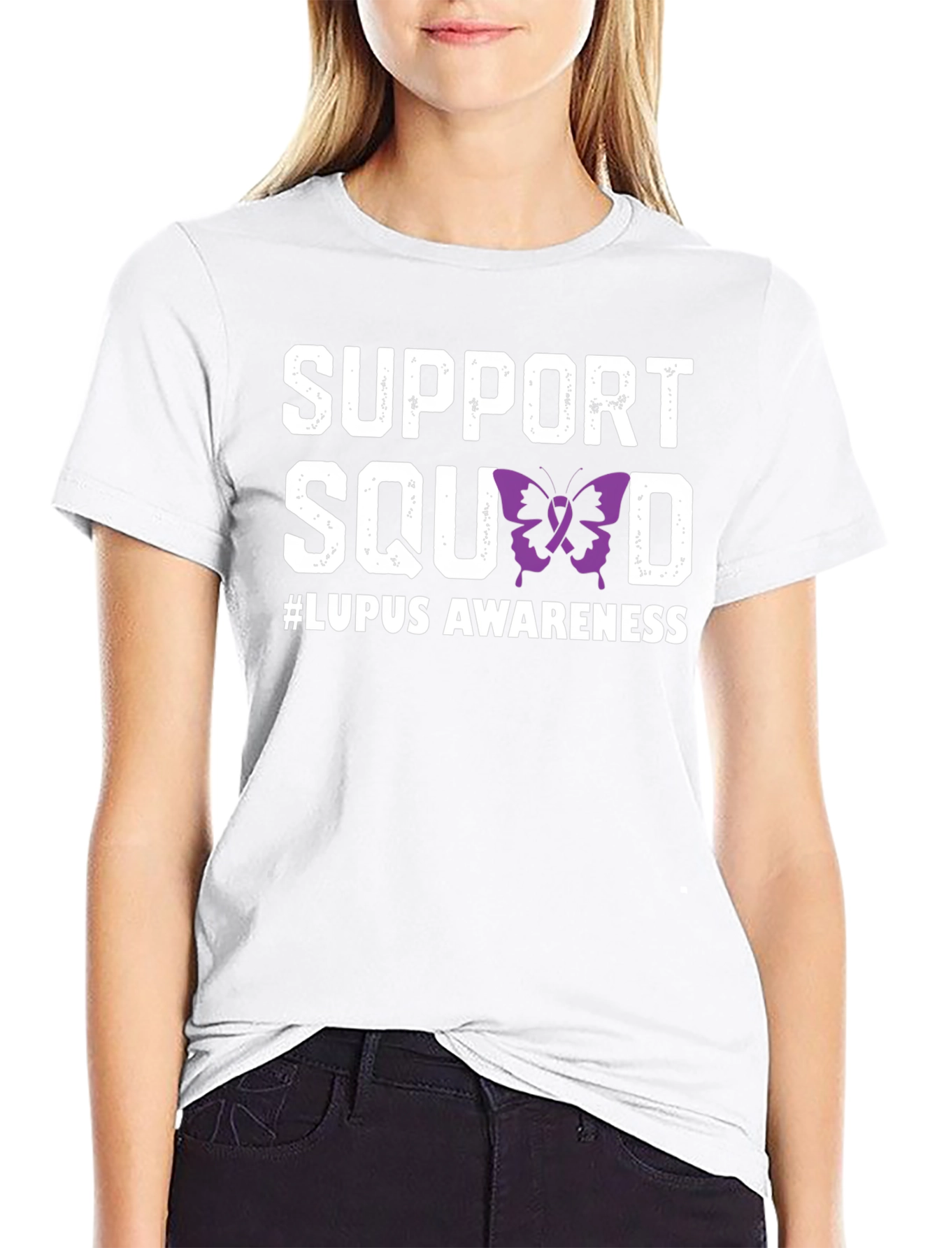 Lupus Awareness Support Squad T-Shirt