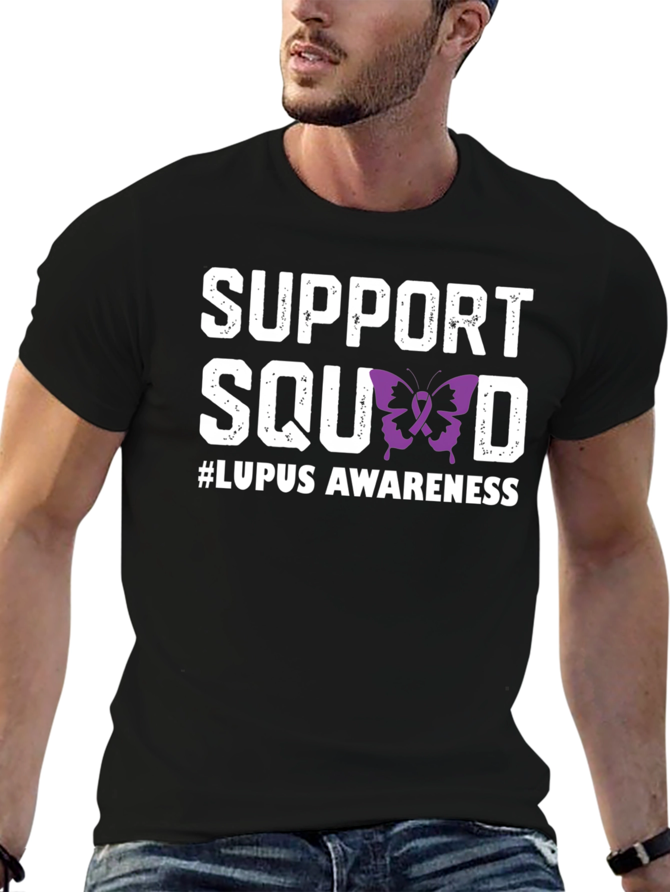 Lupus Awareness Support Squad T-Shirt