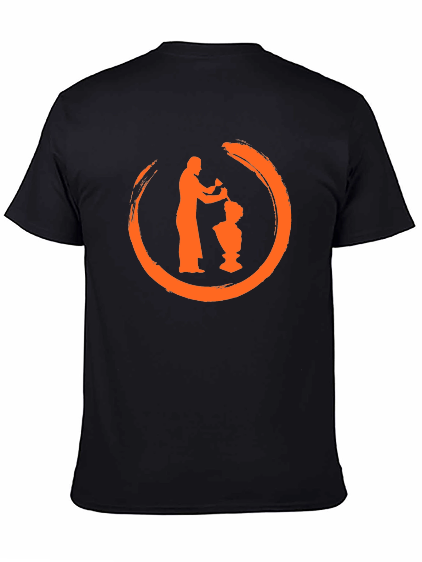 Sculptor Silhouette Graphic Tee - Mens Black T-Shirt