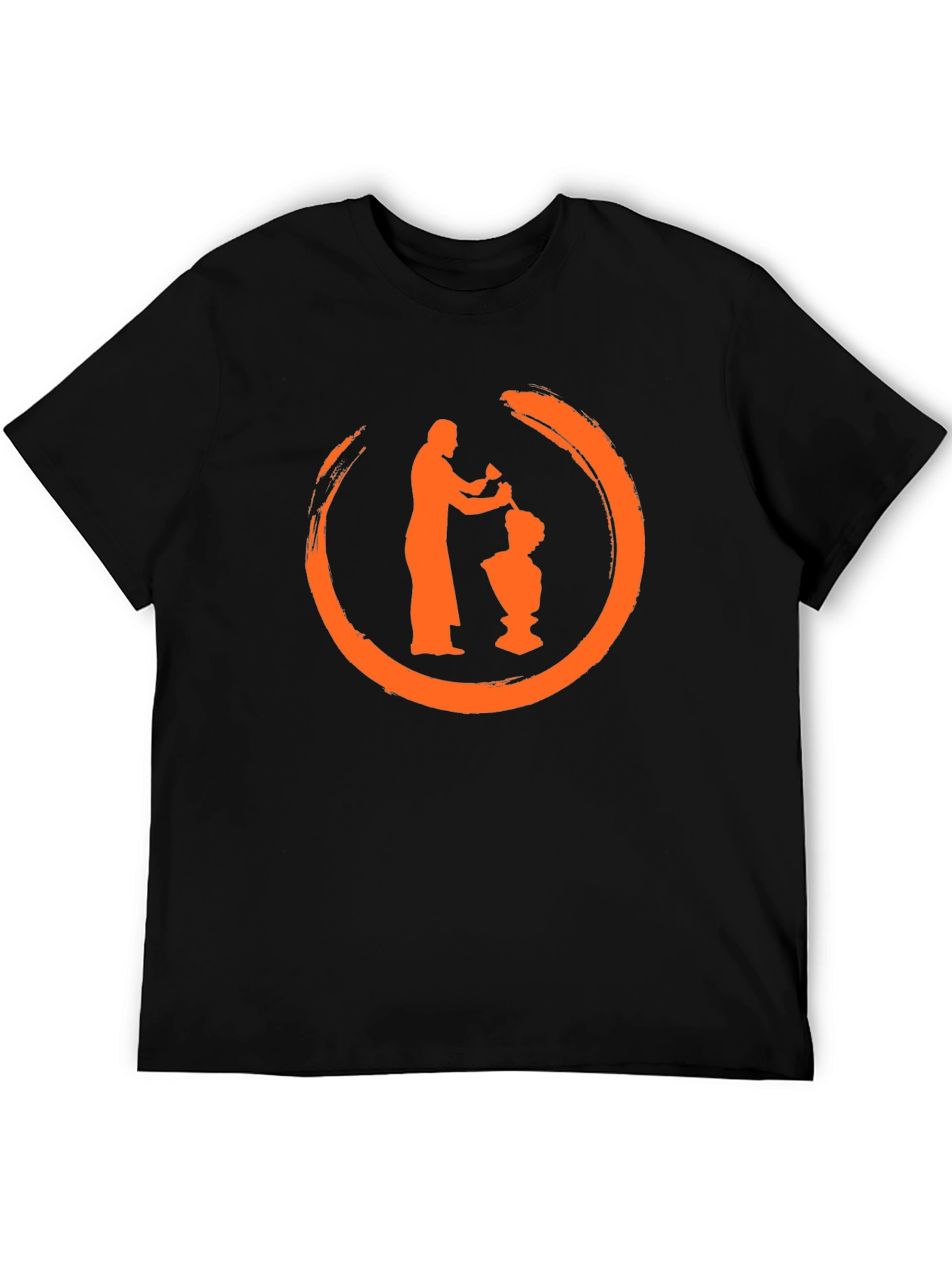 Sculptor Silhouette Graphic Tee - Mens Black T-Shirt