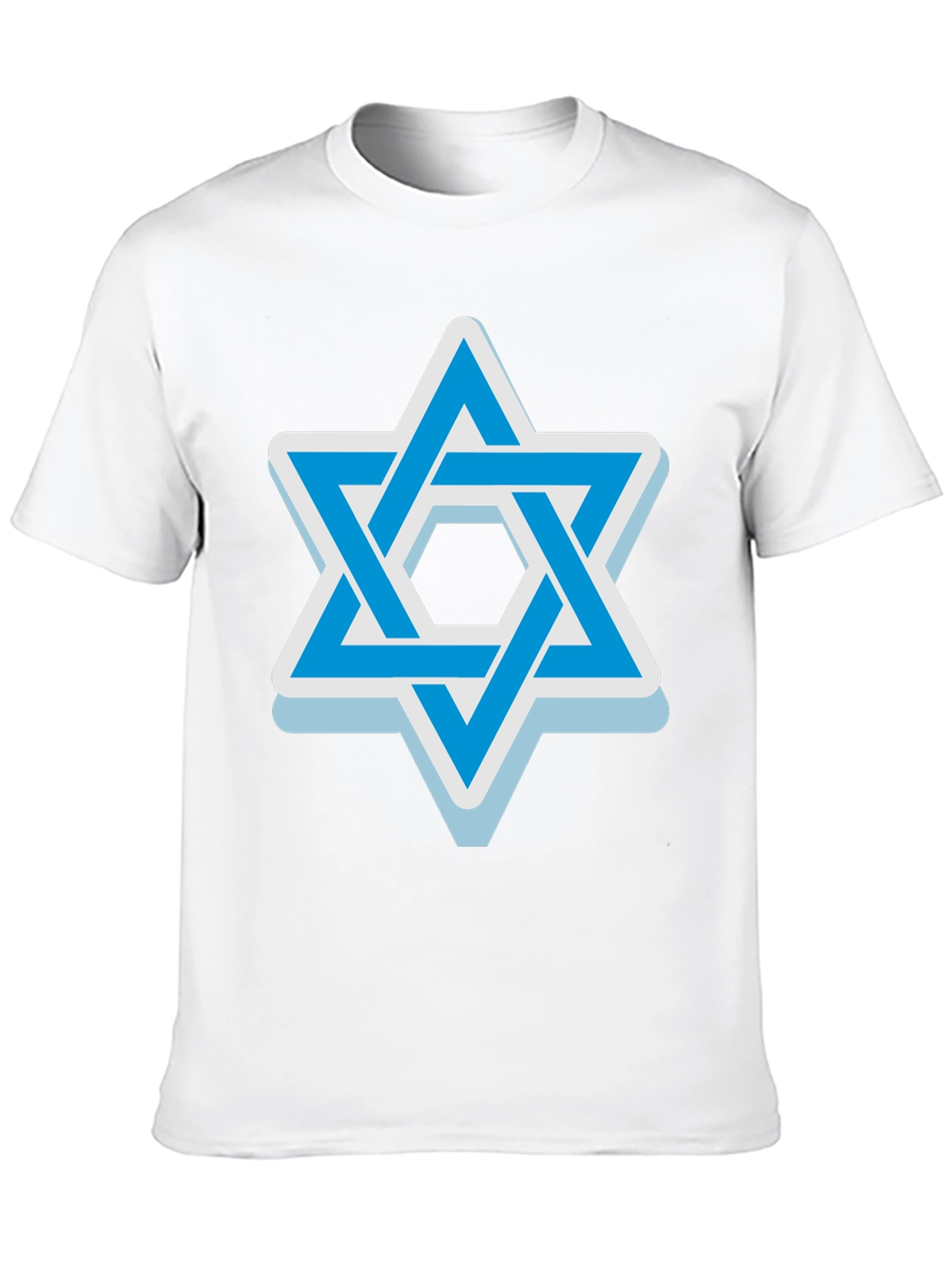 Star of David Graphic T-Shirt - Casual Black Tee