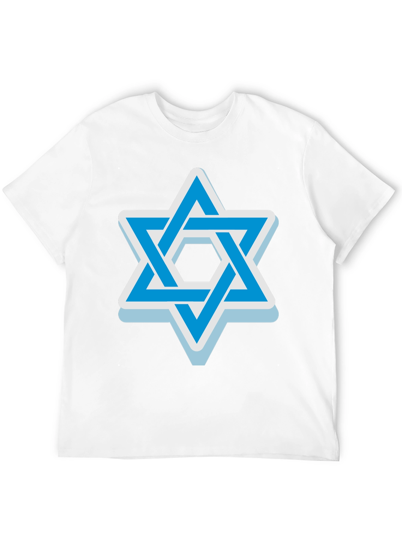 Star of David Graphic T-Shirt - Casual Black Tee
