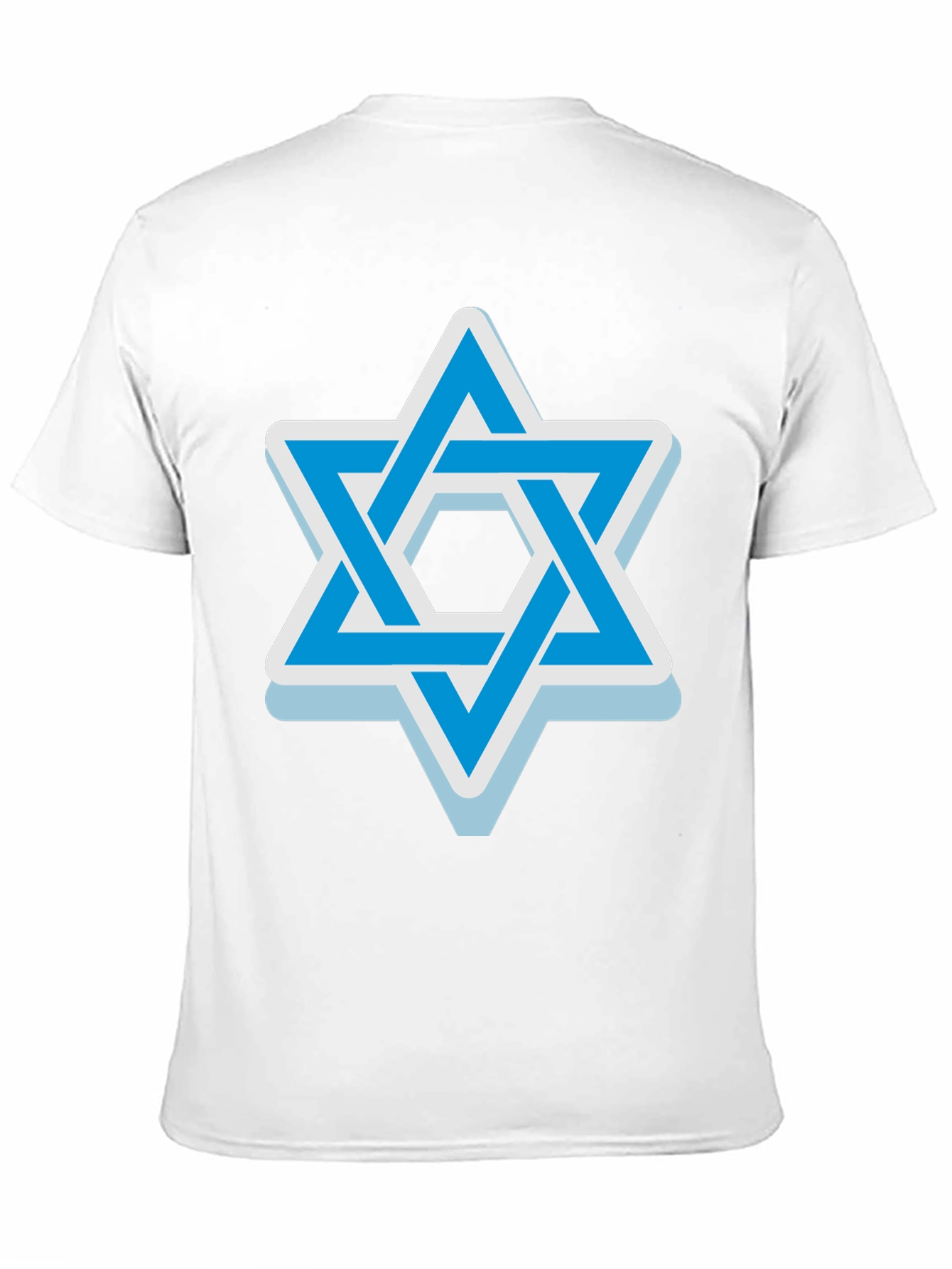 Star of David Graphic T-Shirt - Casual Black Tee