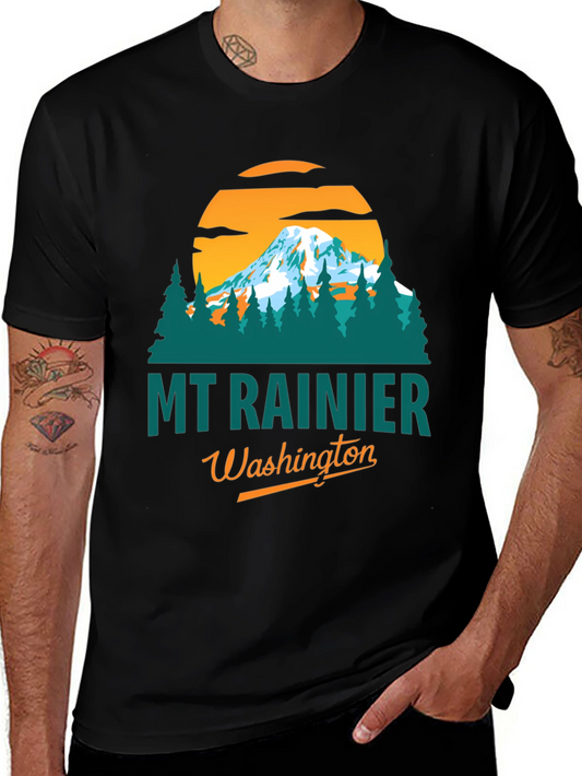 Mt. Rainier Washington Graphic Tee