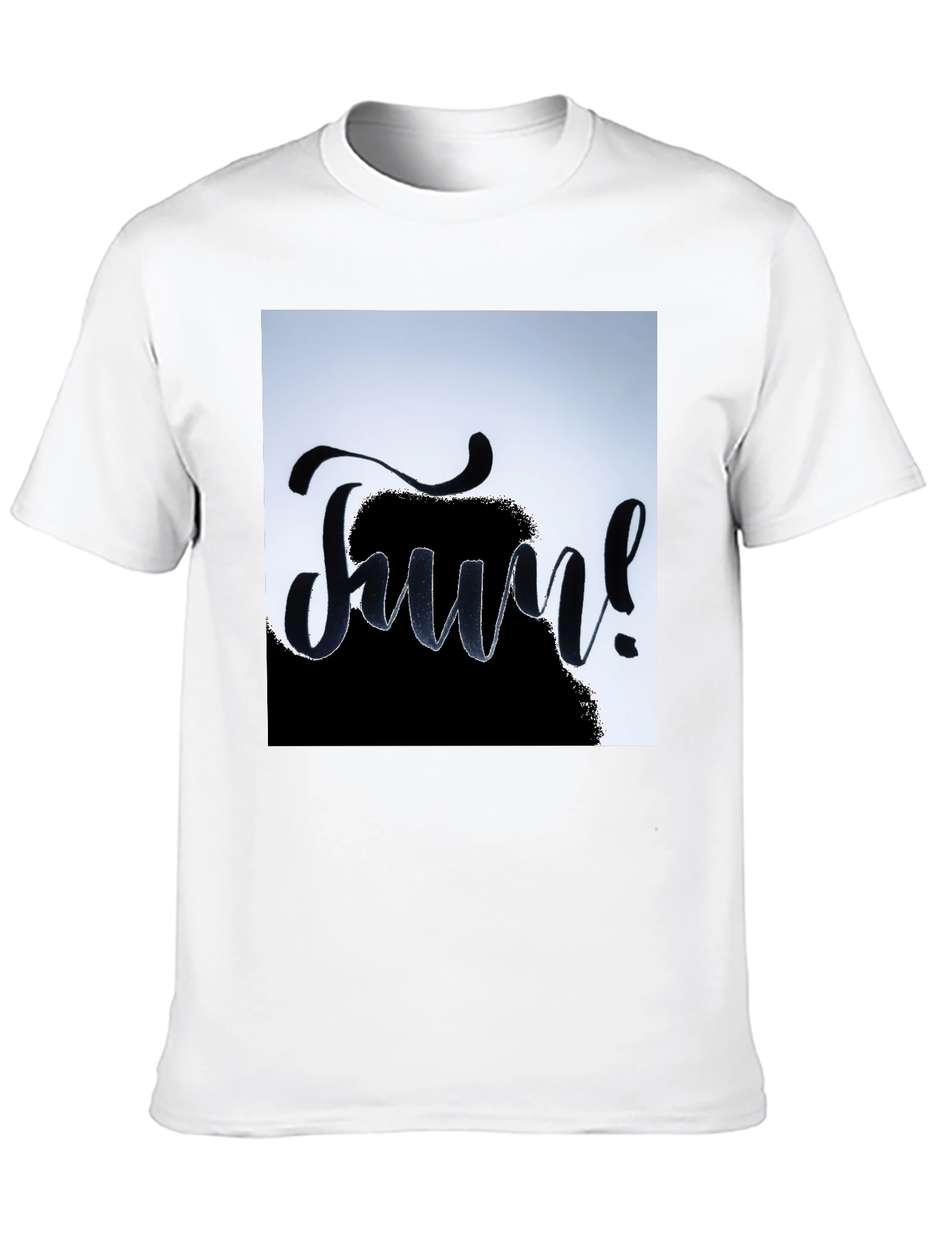 Fun! Black Graphic Tee