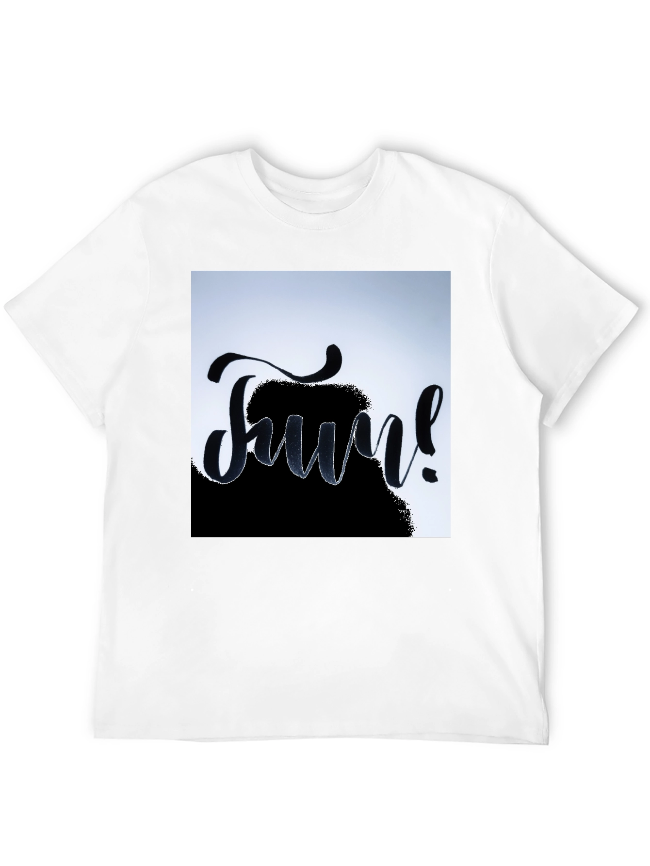 Fun! Black Graphic Tee