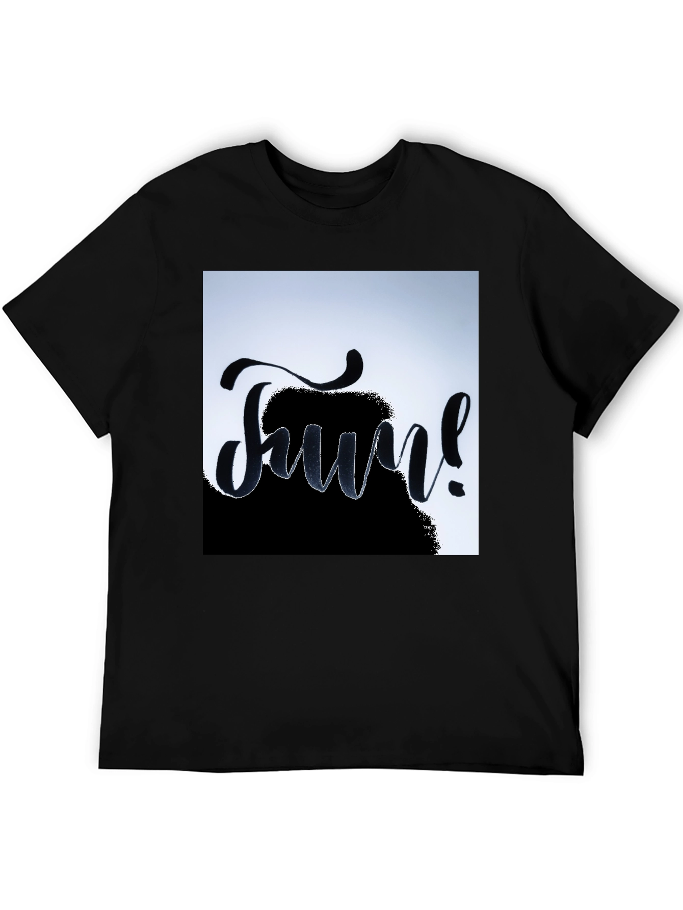 Fun! Black Graphic Tee