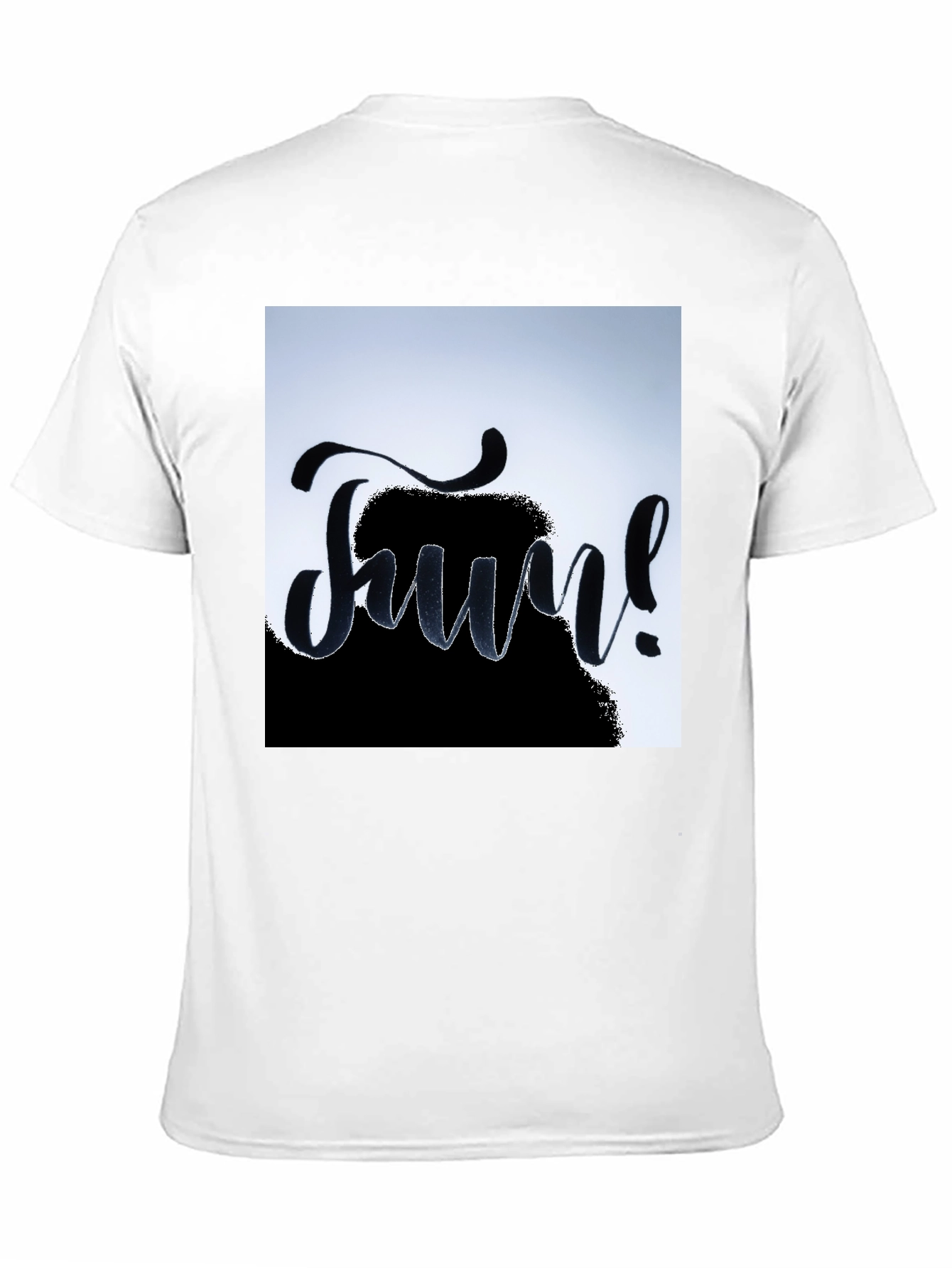 Fun! Black Graphic Tee