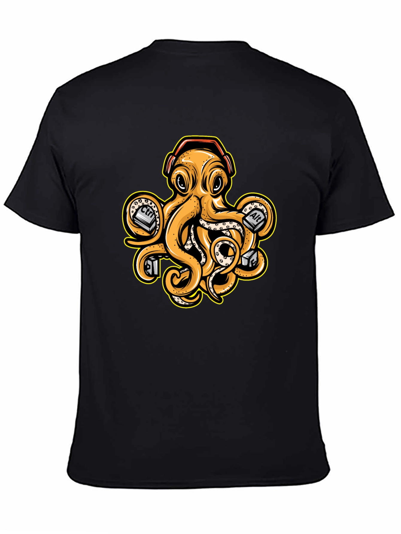 Tech Octopus Graphic Tee - Gamer Style