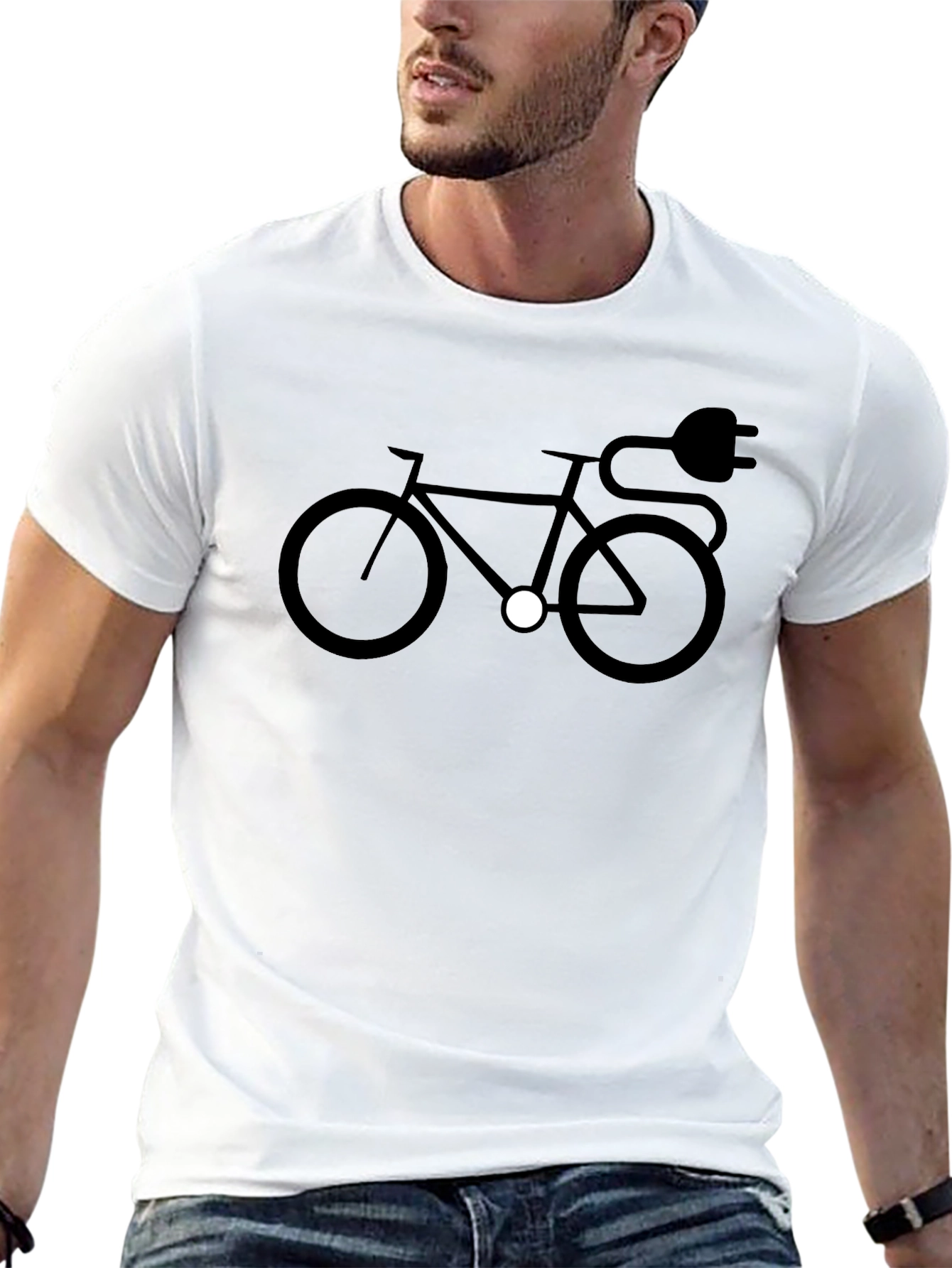 Electric Bike T-Shirt - Eco-Friendly Design