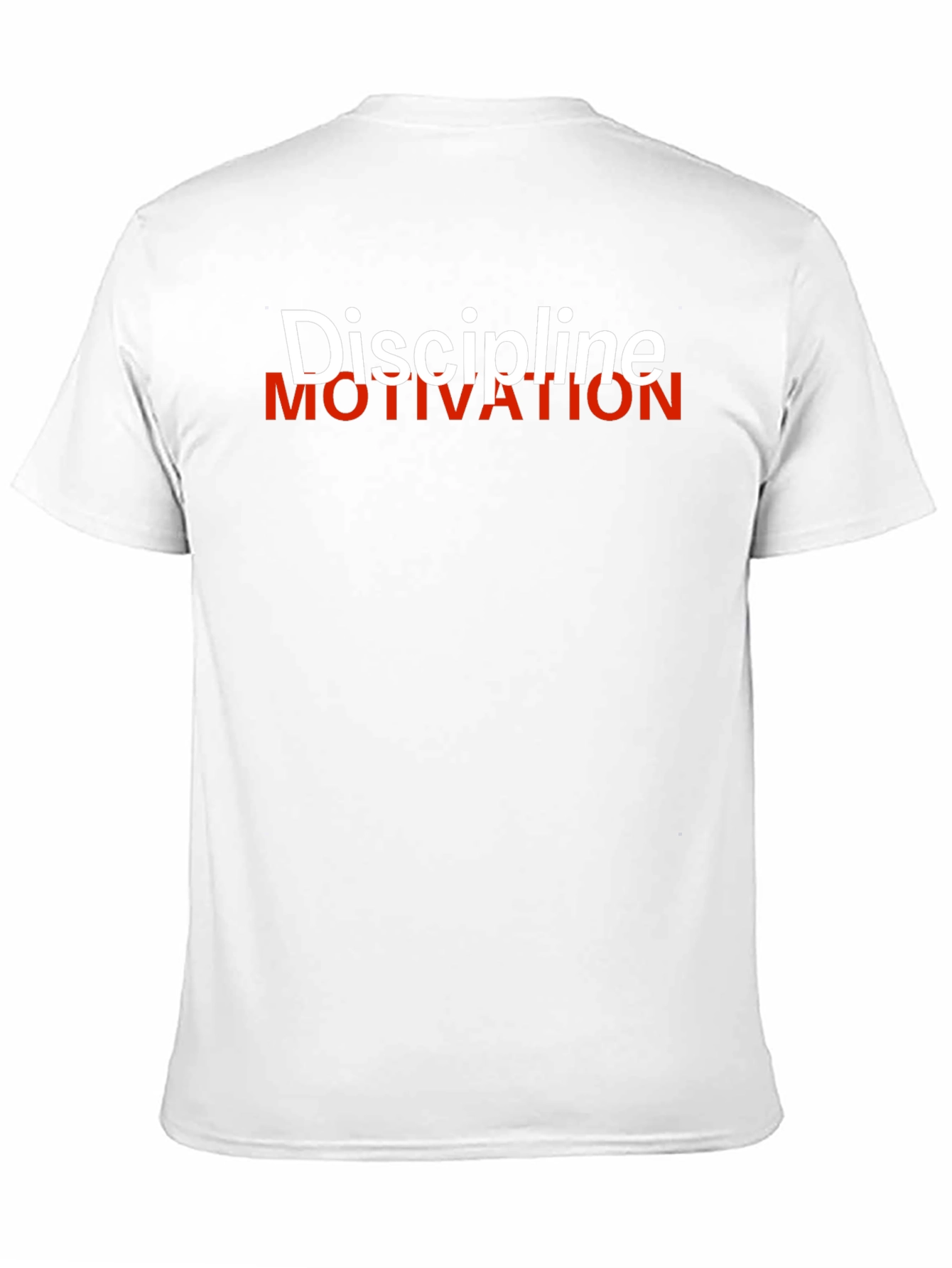 Discipline Over Motivation Graphic T-Shirt
