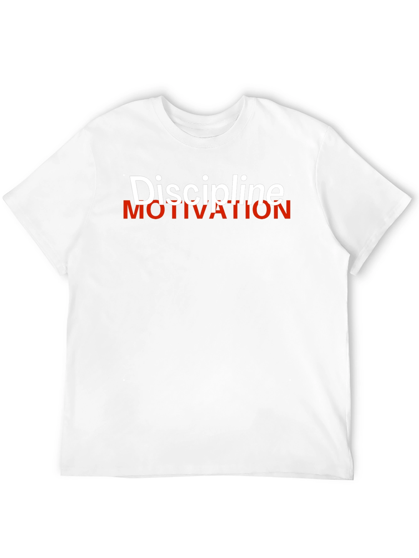 Discipline Over Motivation Graphic T-Shirt