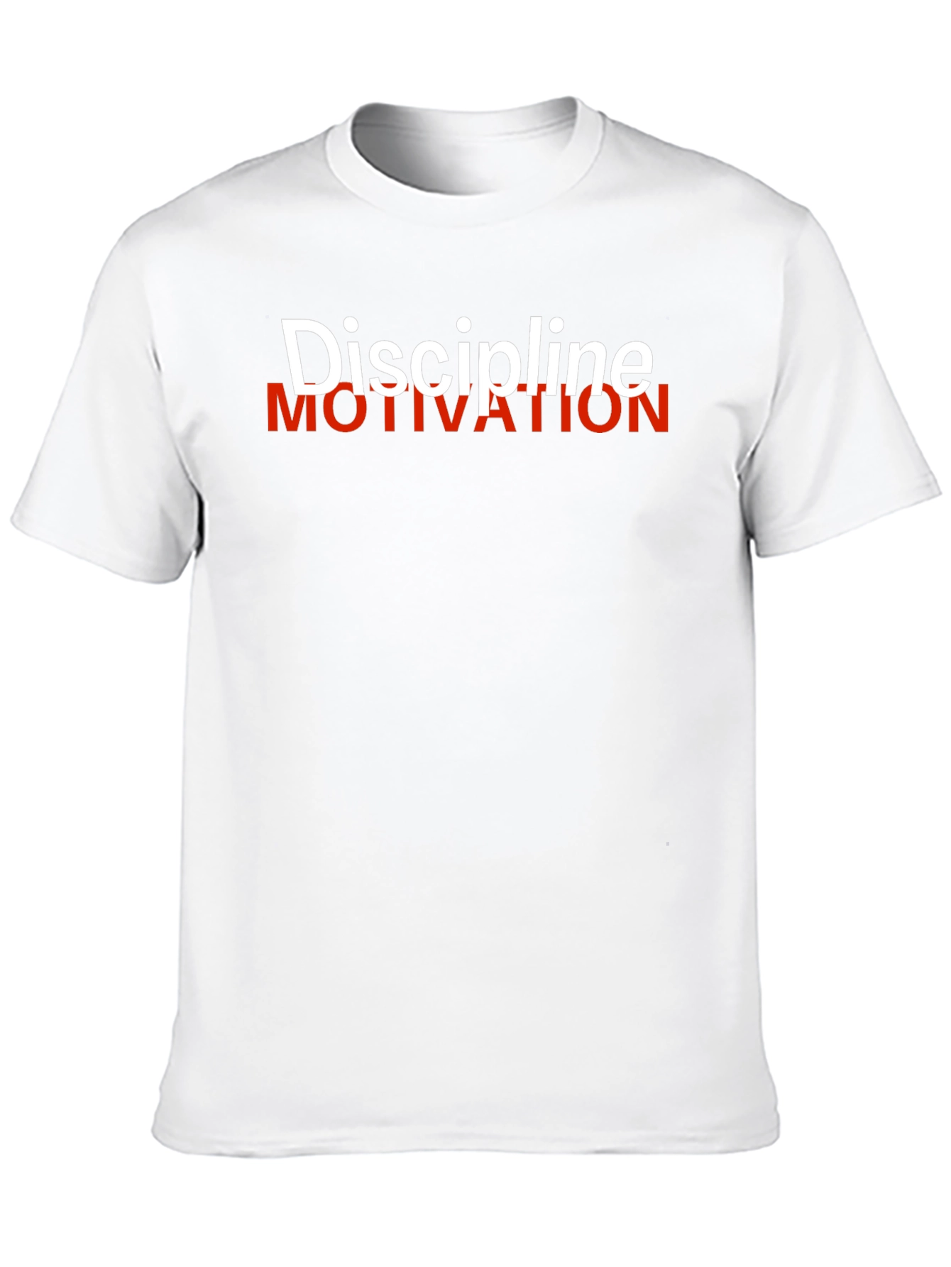 Discipline Over Motivation Graphic T-Shirt