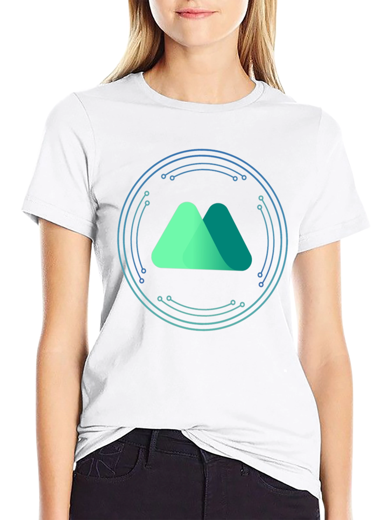 Modern Graphic Tee - Abstract Design