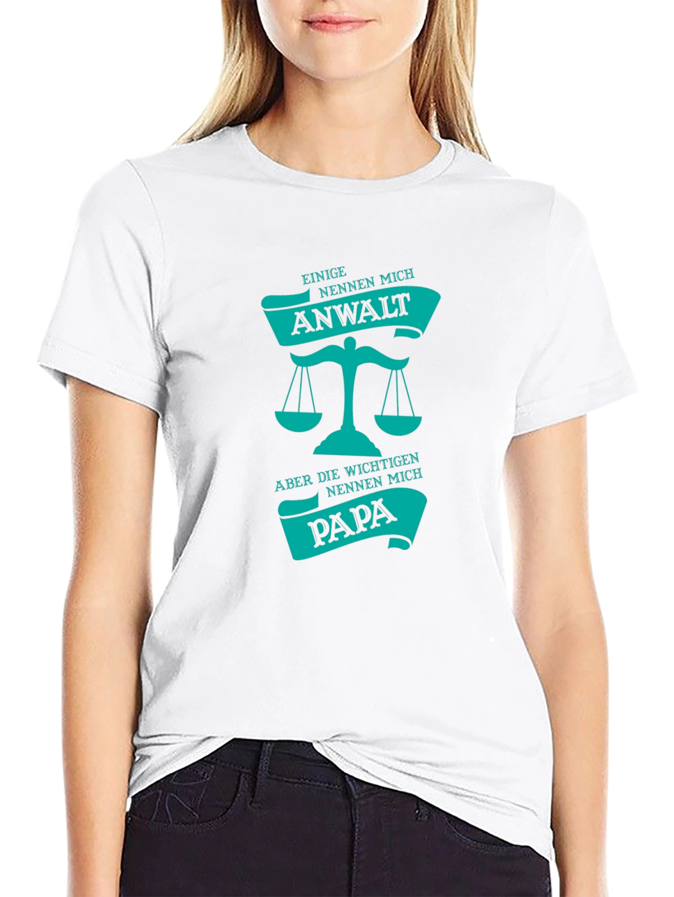 Anwalt Papa T-Shirt - Attorney Dad Tee
