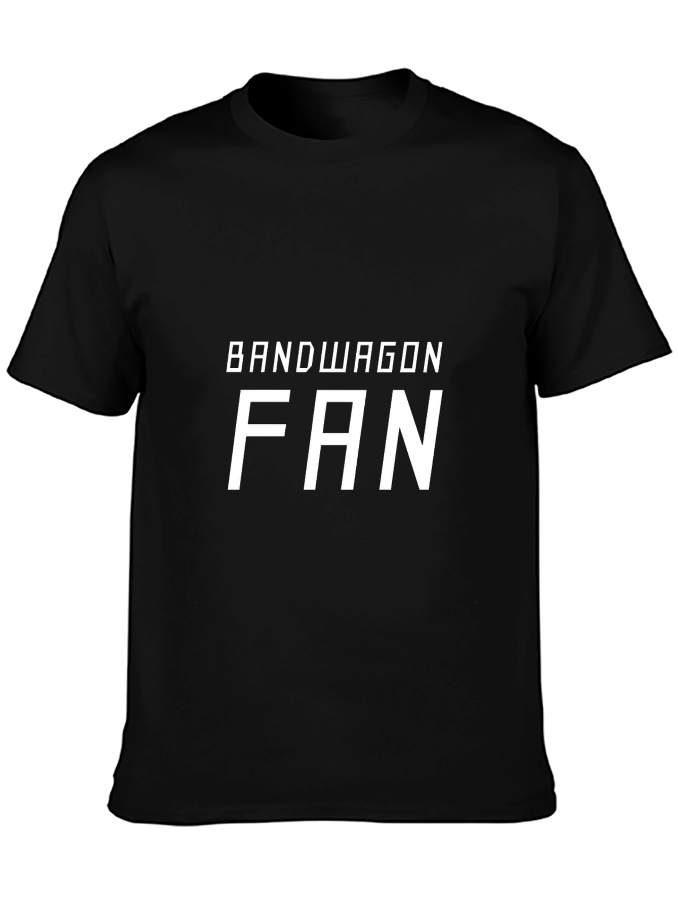Bandwagon Fan Black T-Shirt