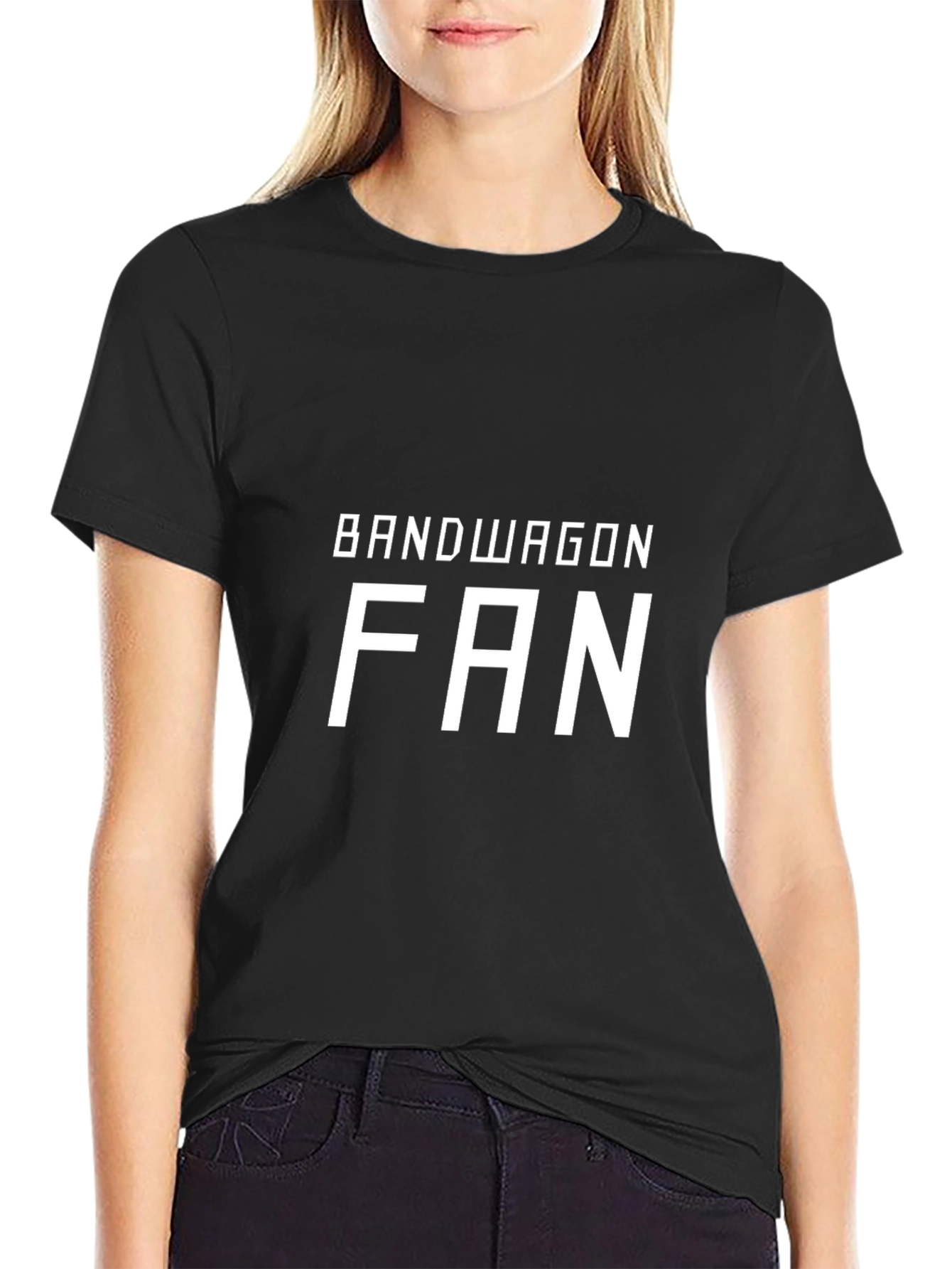 Bandwagon Fan Black T-Shirt
