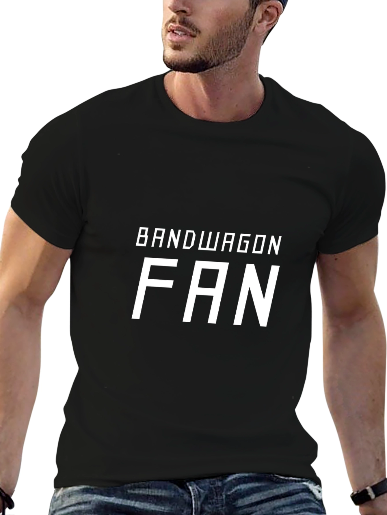 Bandwagon Fan Black T-Shirt