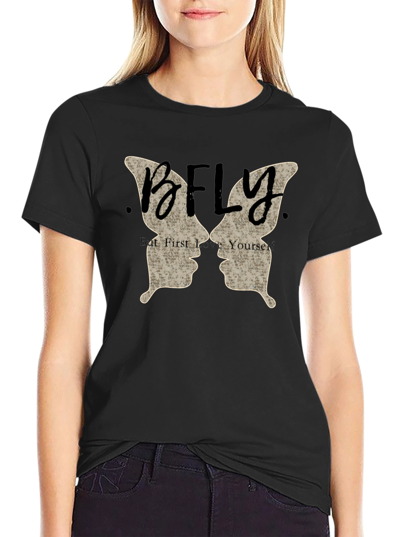 Fly But First Love Yourself Graphic Tee