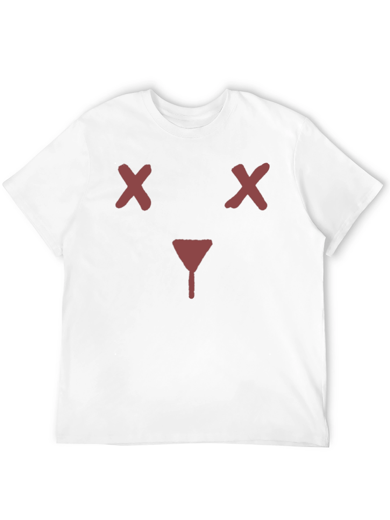 Mens Black Graphic Tee - X Eyes