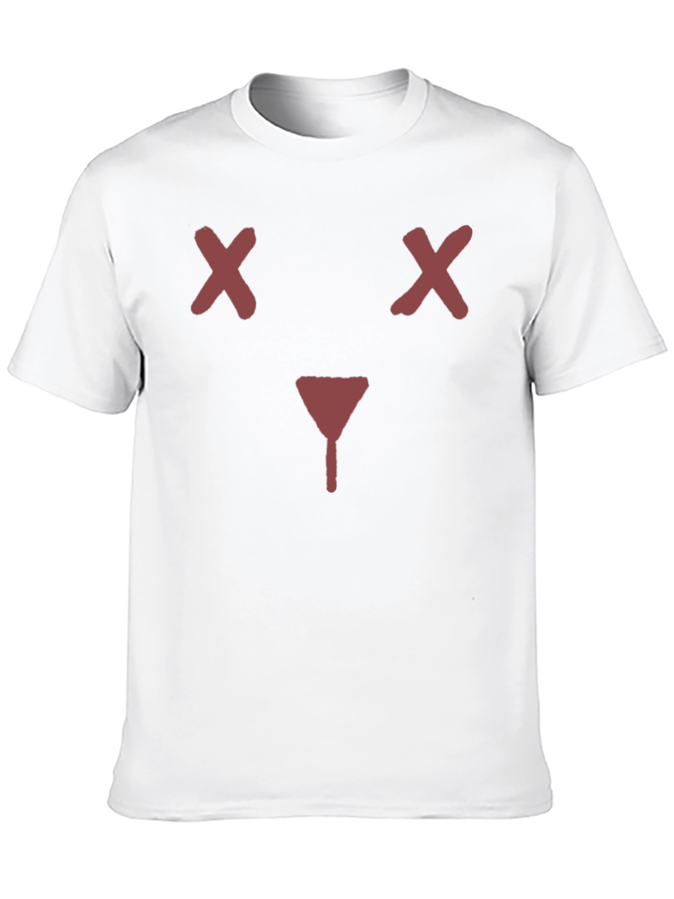 Mens Black Graphic Tee - X Eyes