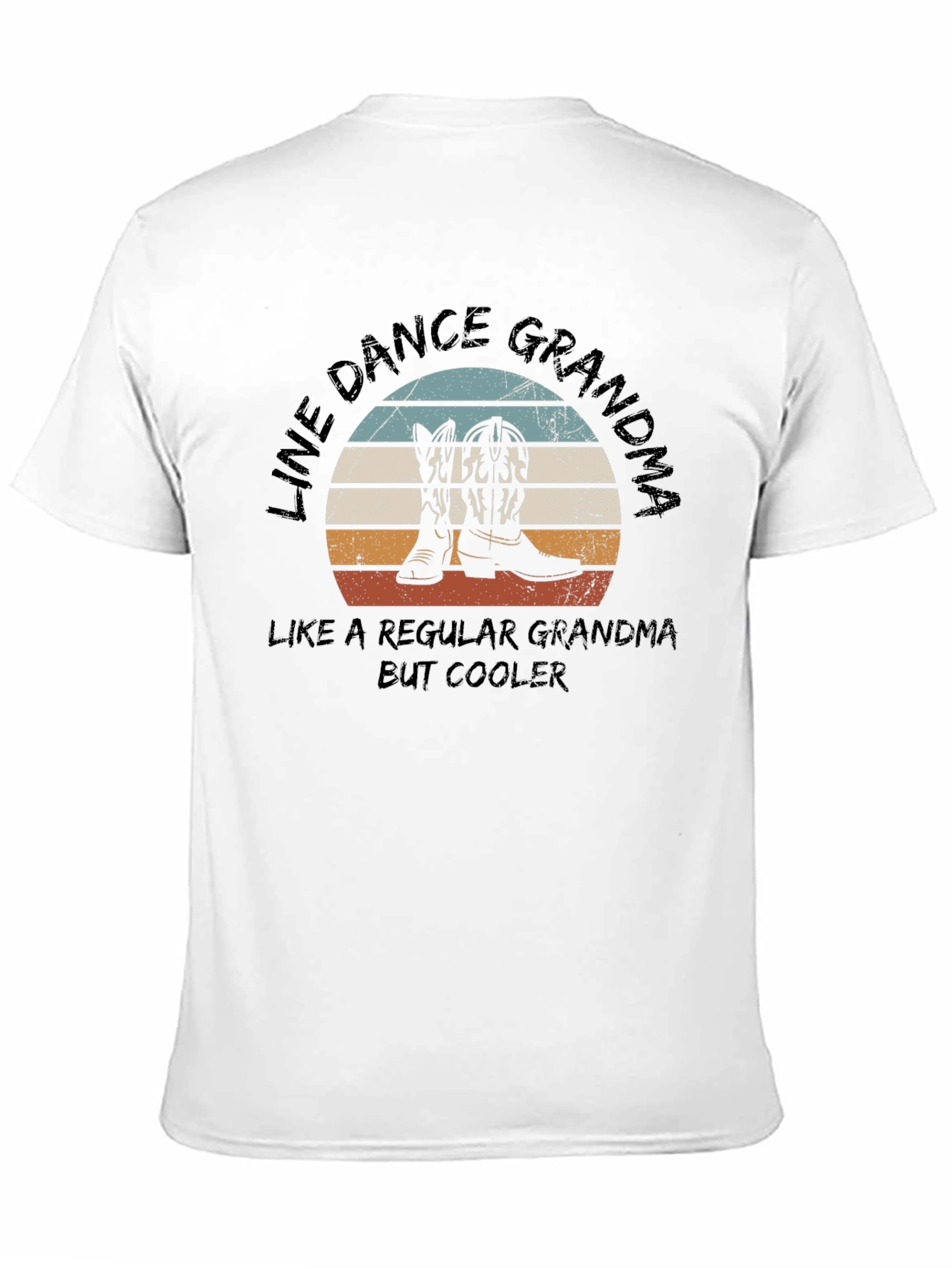 Line Dance Grandma Graphic T-Shirt