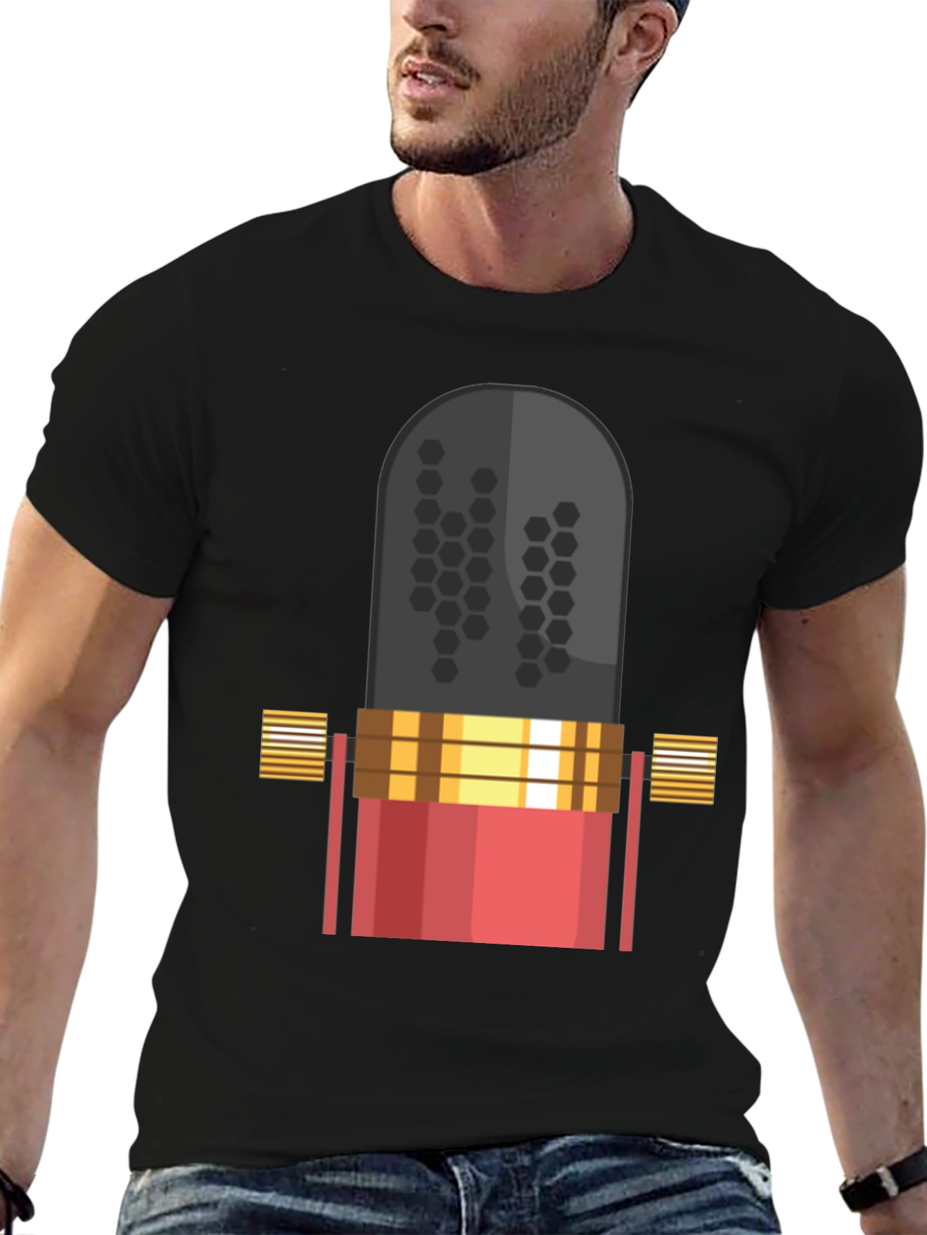 Retro Tube Amplifier Graphic Tee