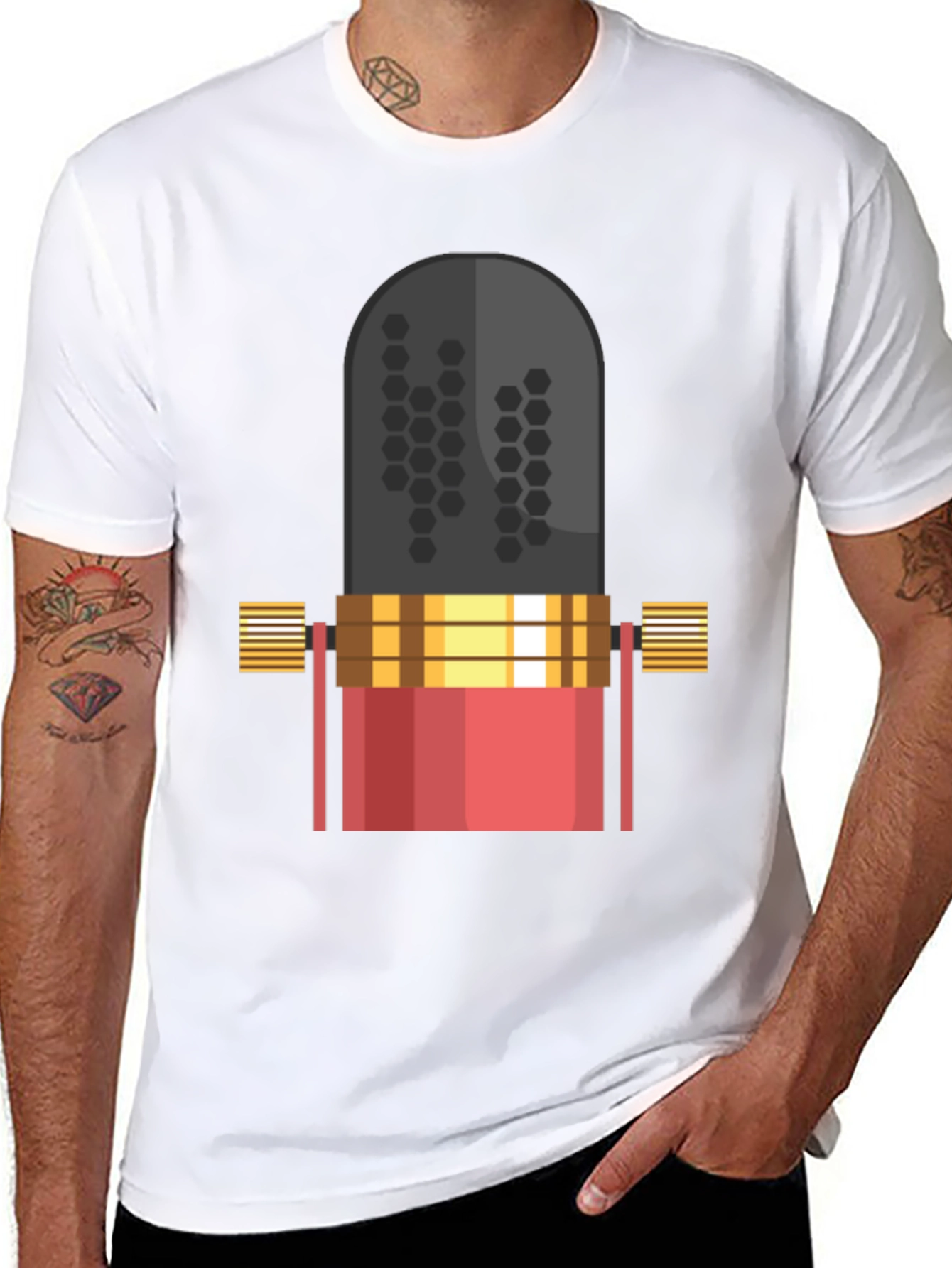 Retro Tube Amplifier Graphic Tee