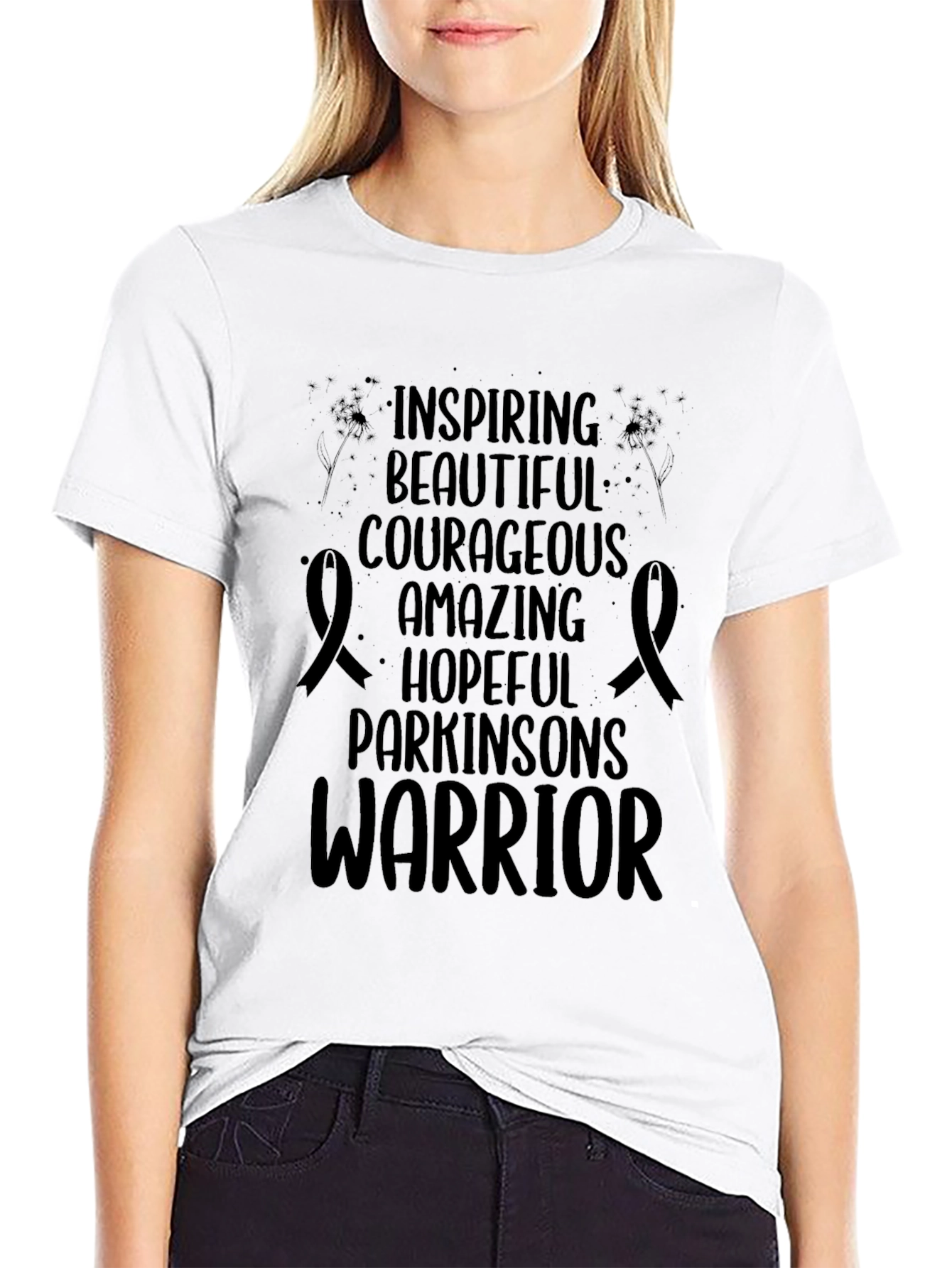Parkinsons Warrior T-Shirt - Inspiring Courageous Design