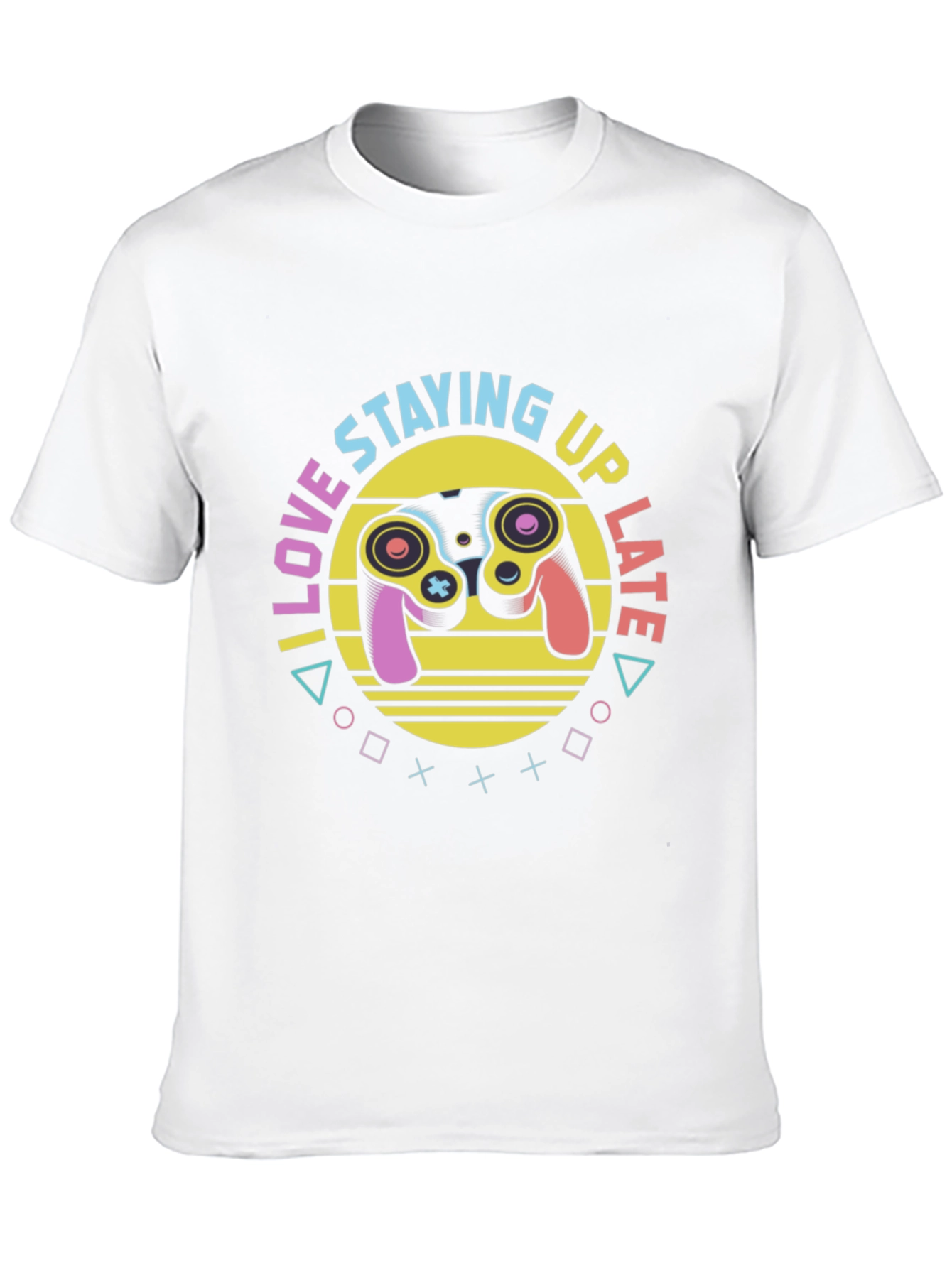 I Love Staying Up Late Gaming T-Shirt