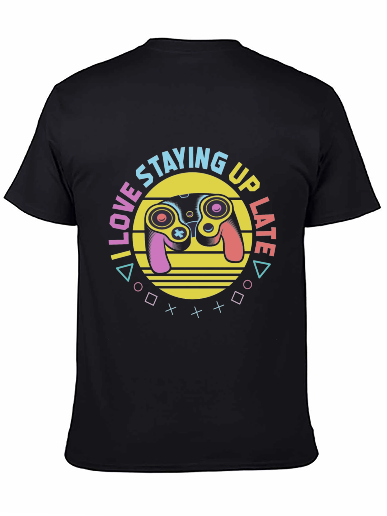 I Love Staying Up Late Gaming T-Shirt
