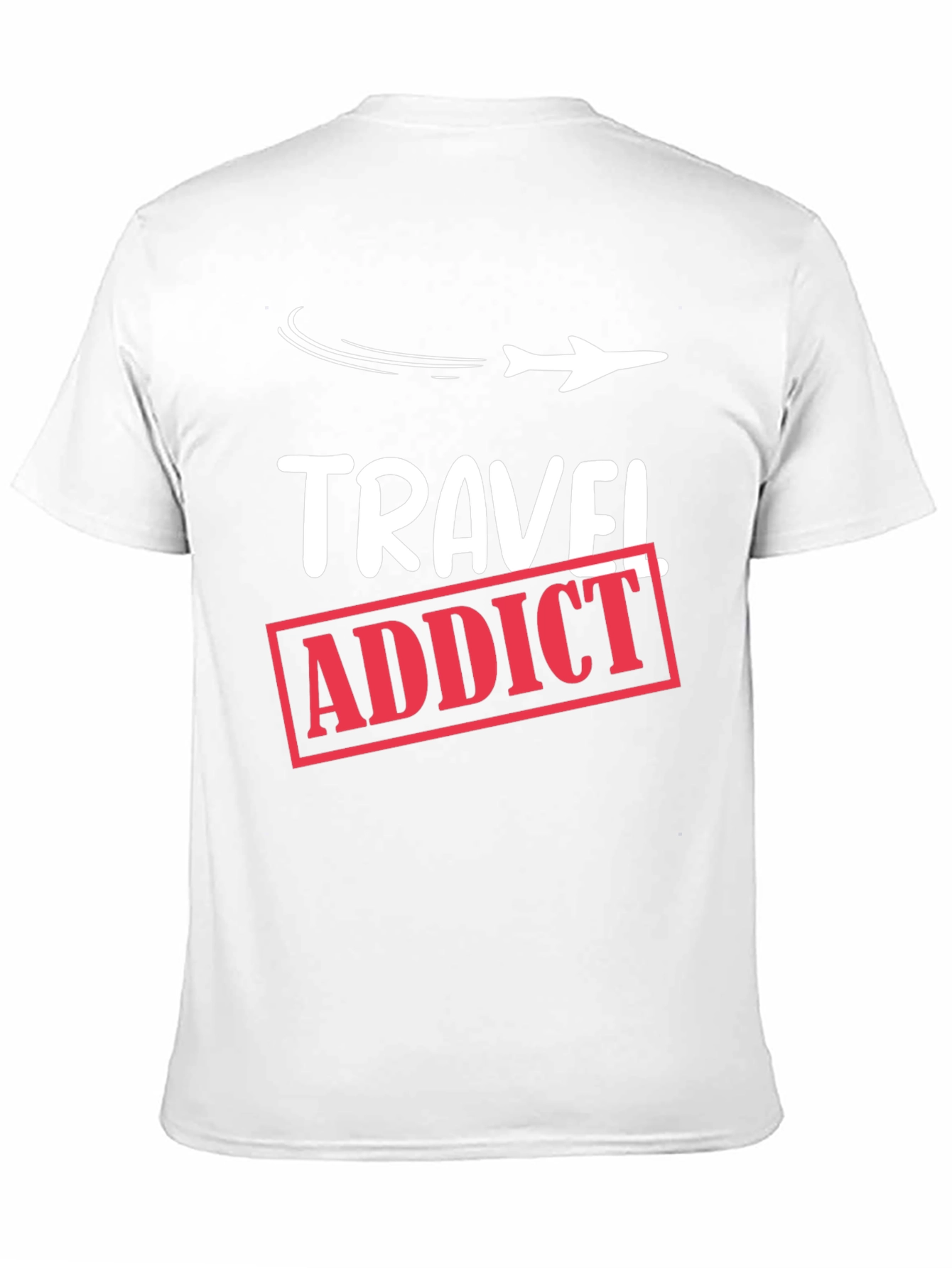 Travel Addict Black T-Shirt