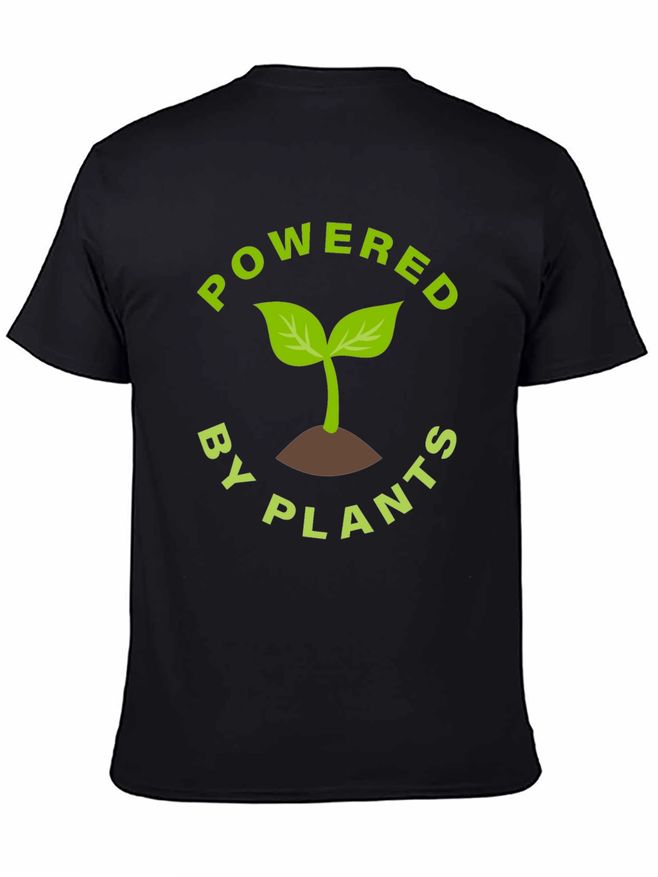 Powered By Plants T-Shirt - Vegan Friendly