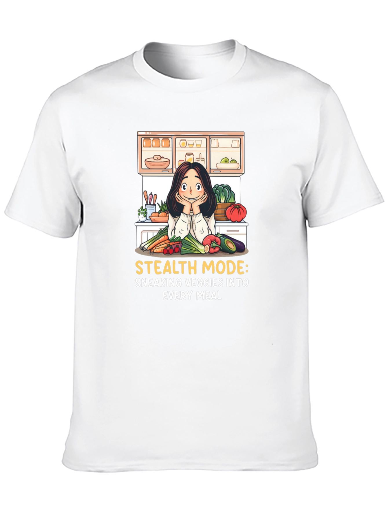 Stealth Veggies Graphic T-Shirt