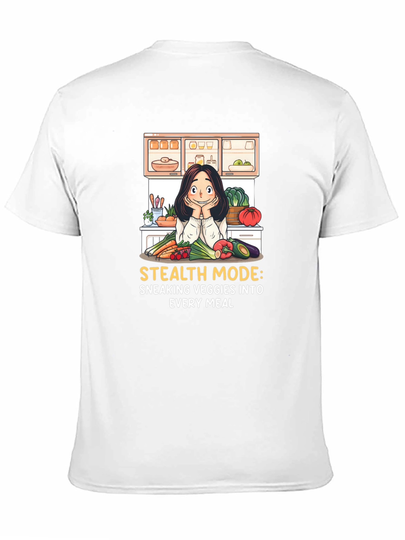Stealth Veggies Graphic T-Shirt